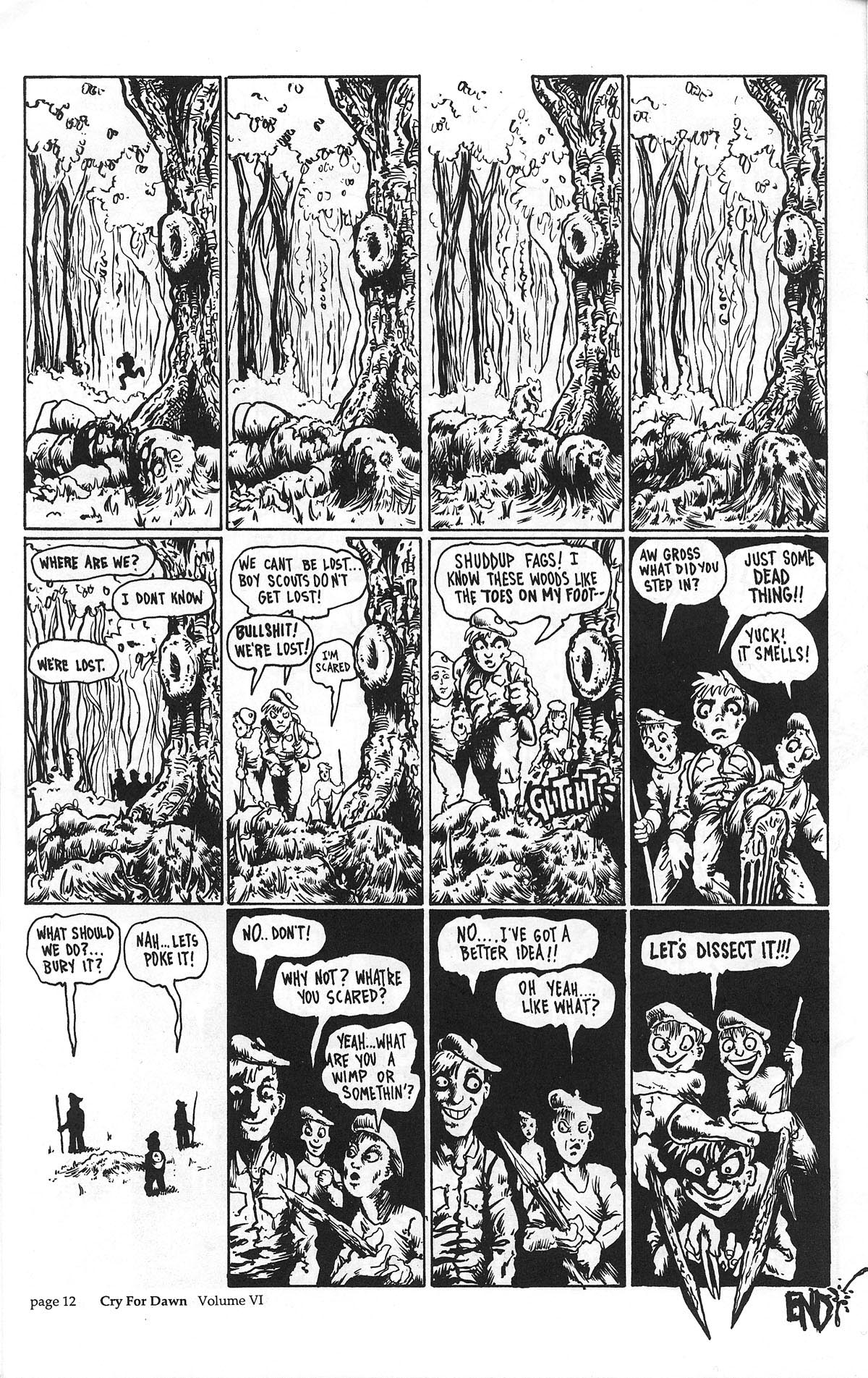 Read online Cry for Dawn comic -  Issue #6 - 14