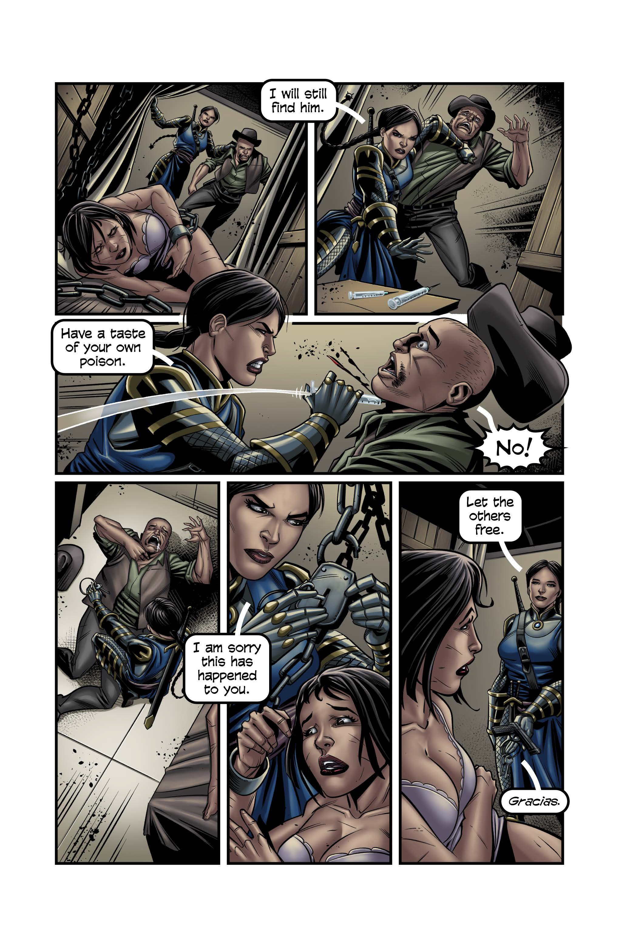 Read online War Angels: Raven: Coyote comic -  Issue # Full - 9
