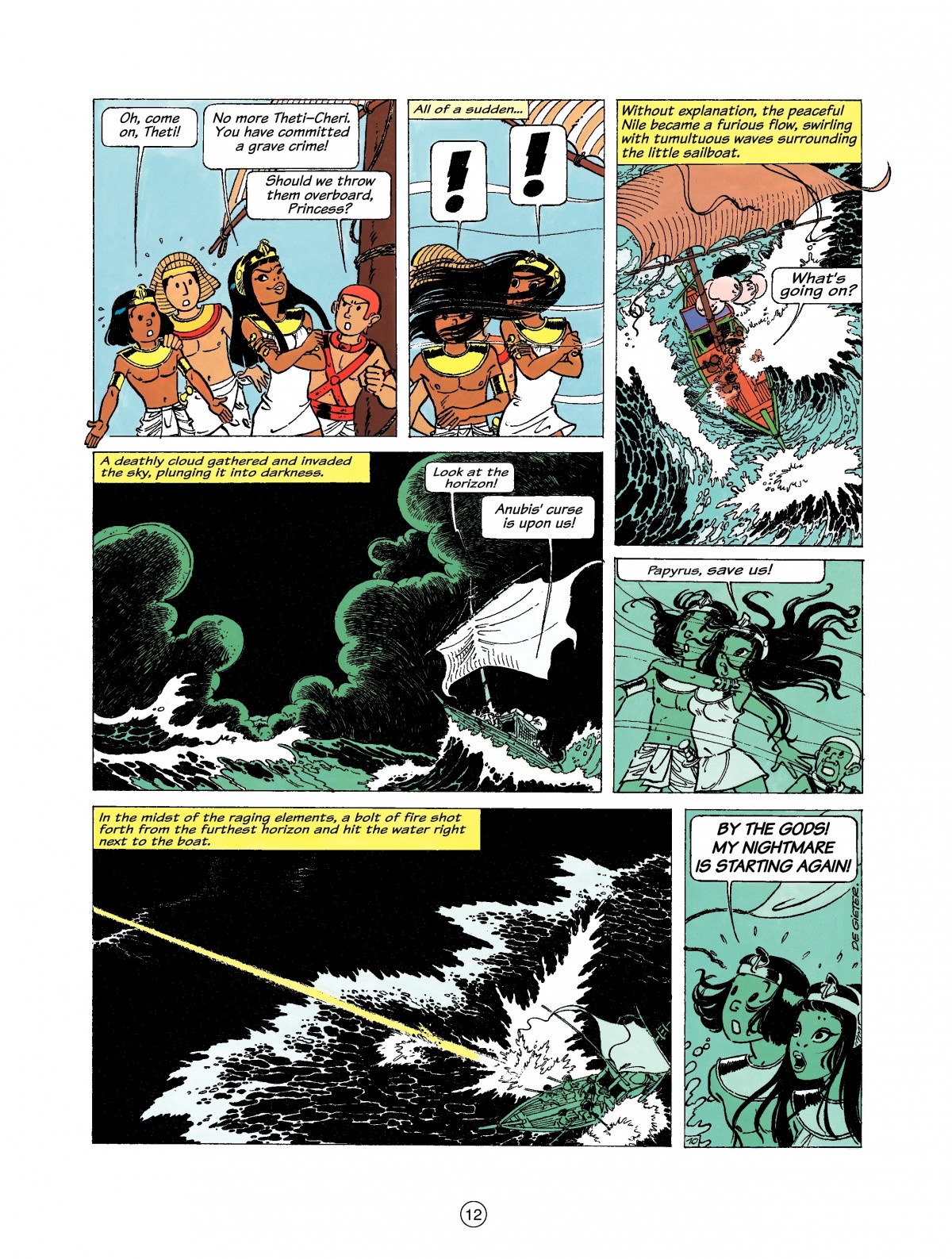Read online Papyrus comic -  Issue #1 - 12