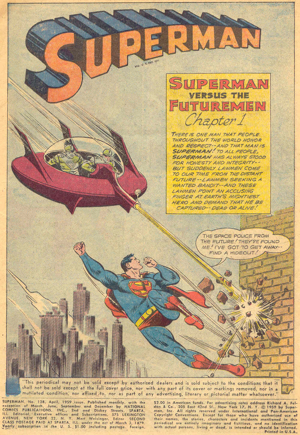 Read online Superman (1939) comic -  Issue #128 - 3