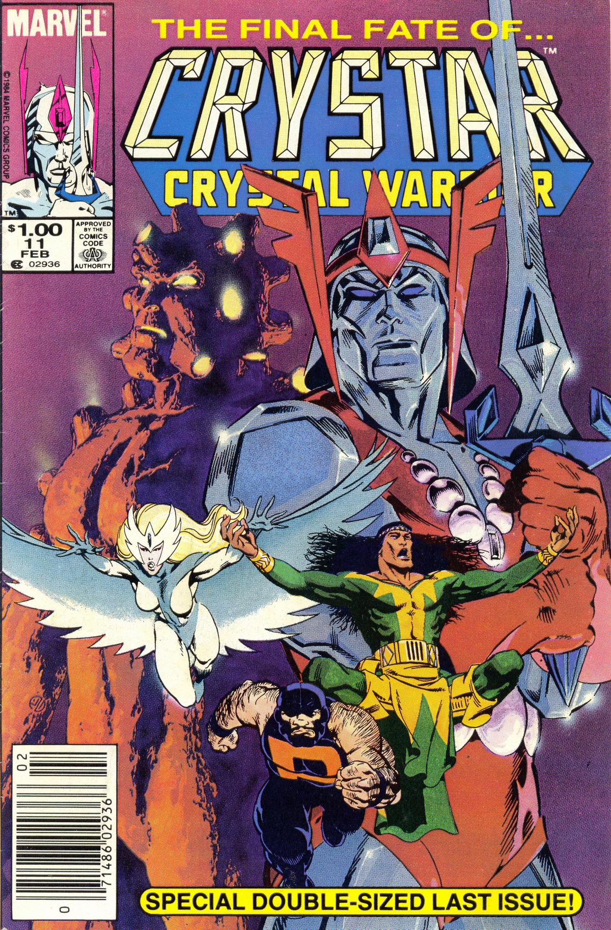Read online The Saga of Crystar, Crystal Warrior comic -  Issue #11 - 1