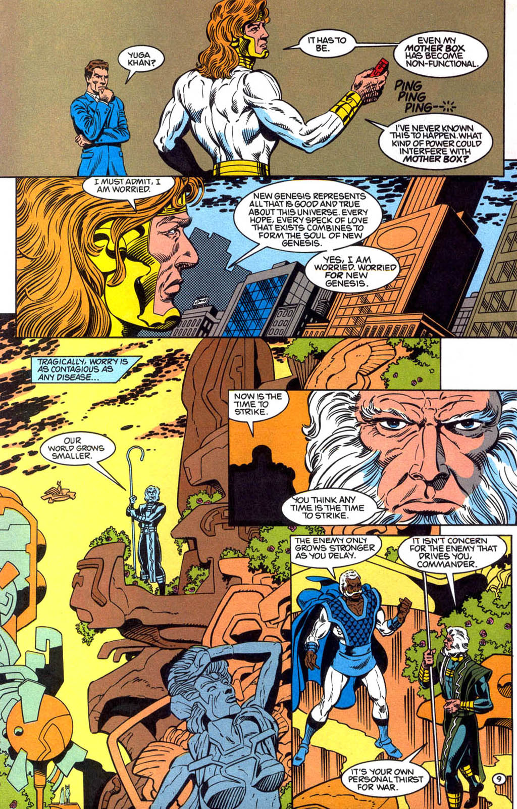 Read online The New Gods (1989) comic -  Issue #20 - 10