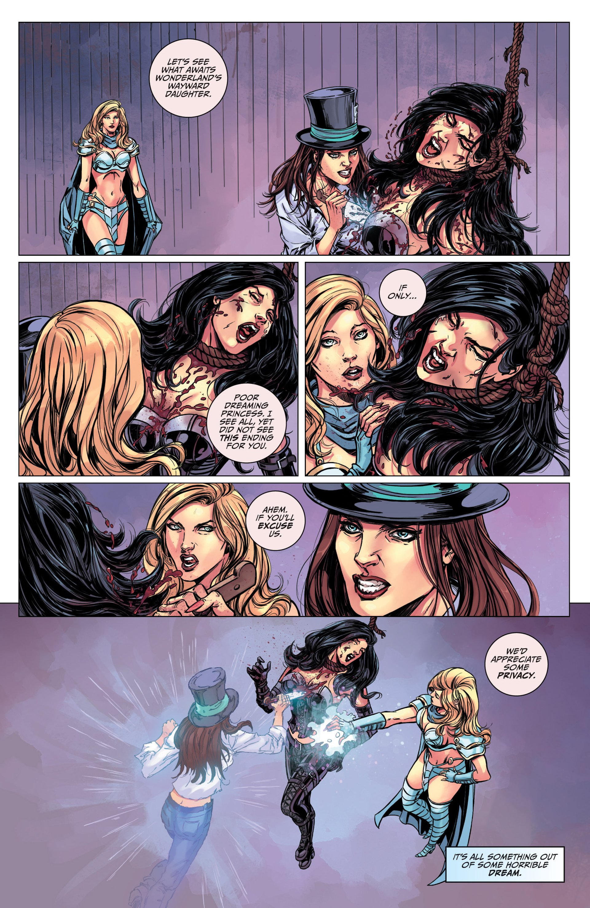 Read online Grimm Fairy Tales presents Wonderland comic -  Issue #20 - 7