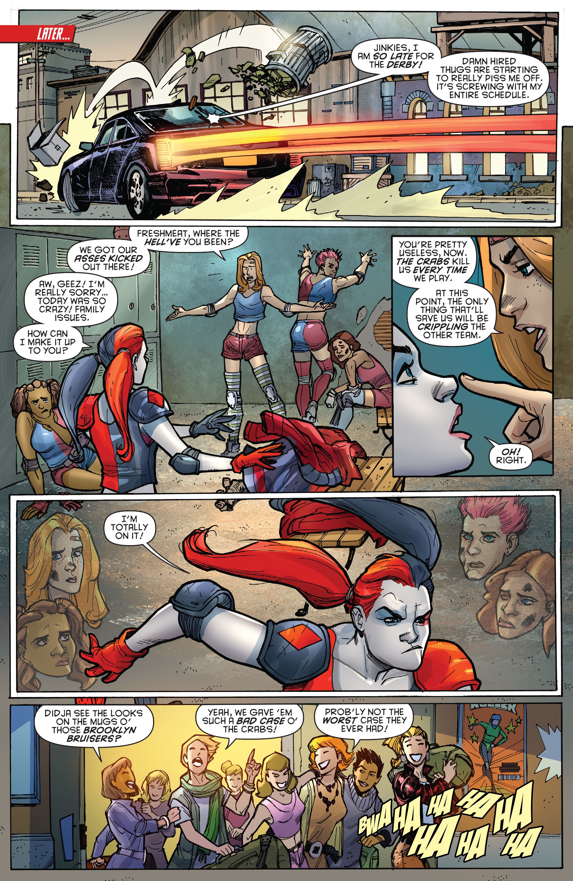Read online Birds of Prey: Harley Quinn comic -  Issue # TPB (Part 1) - 98