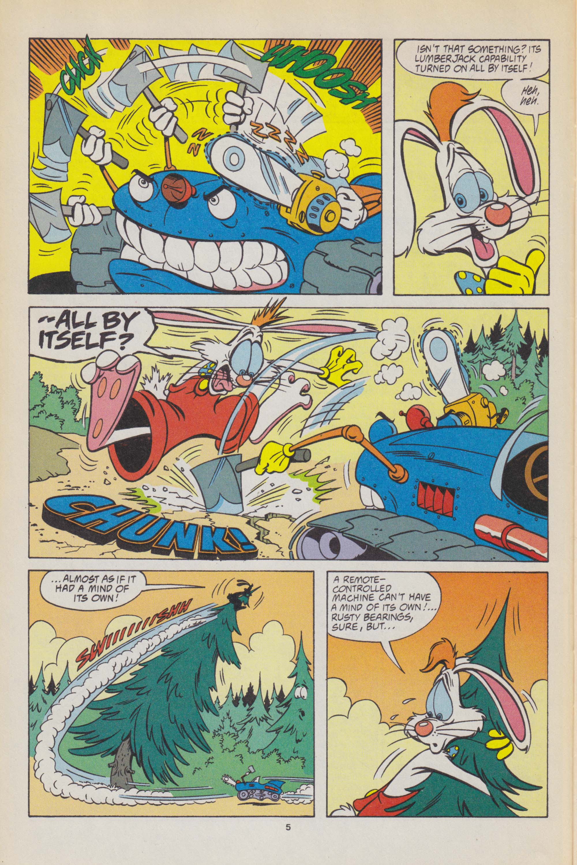 Read online Roger Rabbit's Toontown comic -  Issue #3 - 8