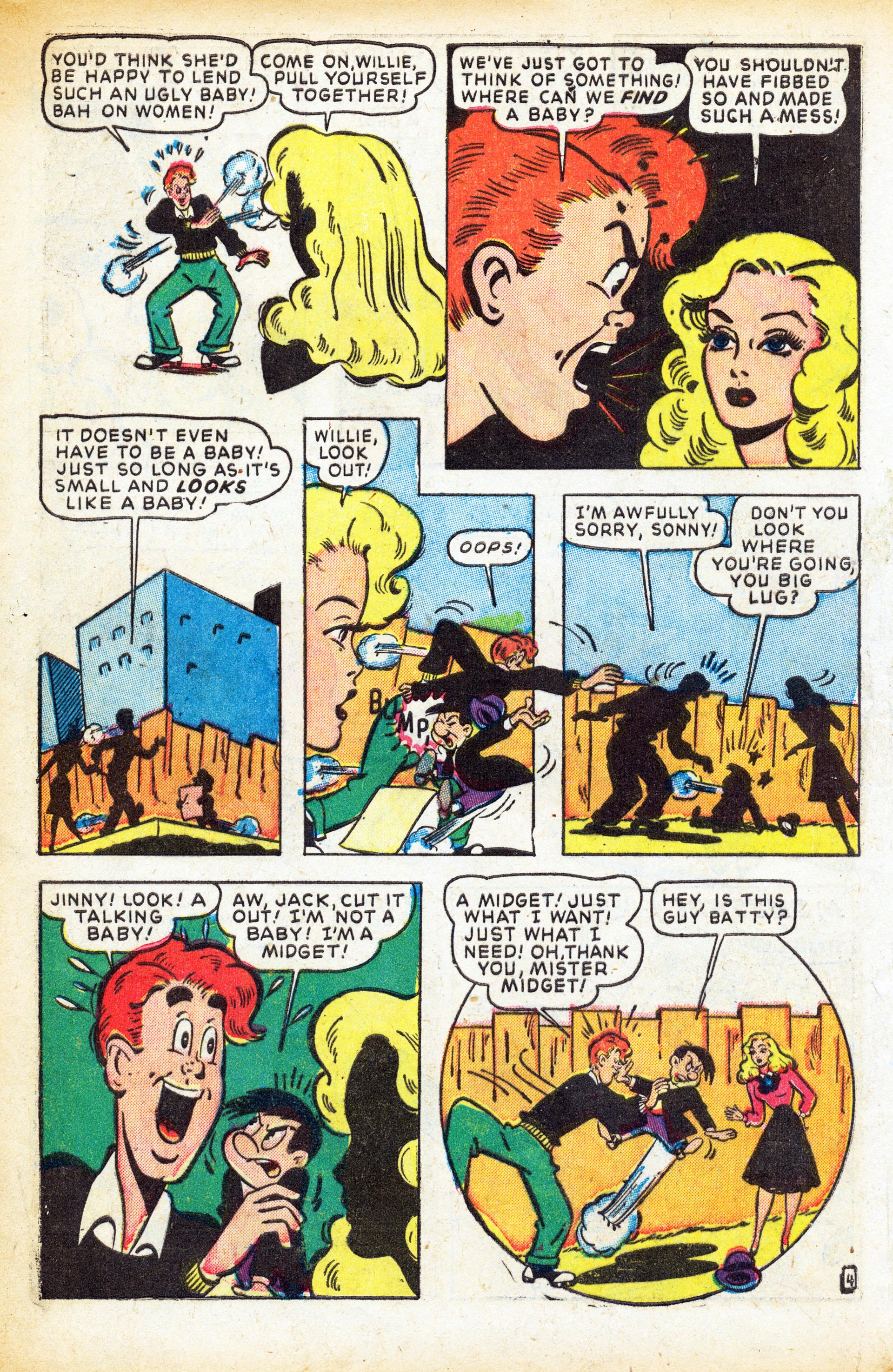 Read online Willie Comics (1946) comic -  Issue #16 - 6