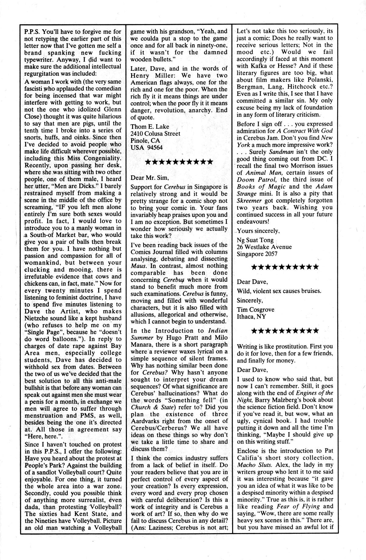 Cerebus Issue #152 #151 - English 26