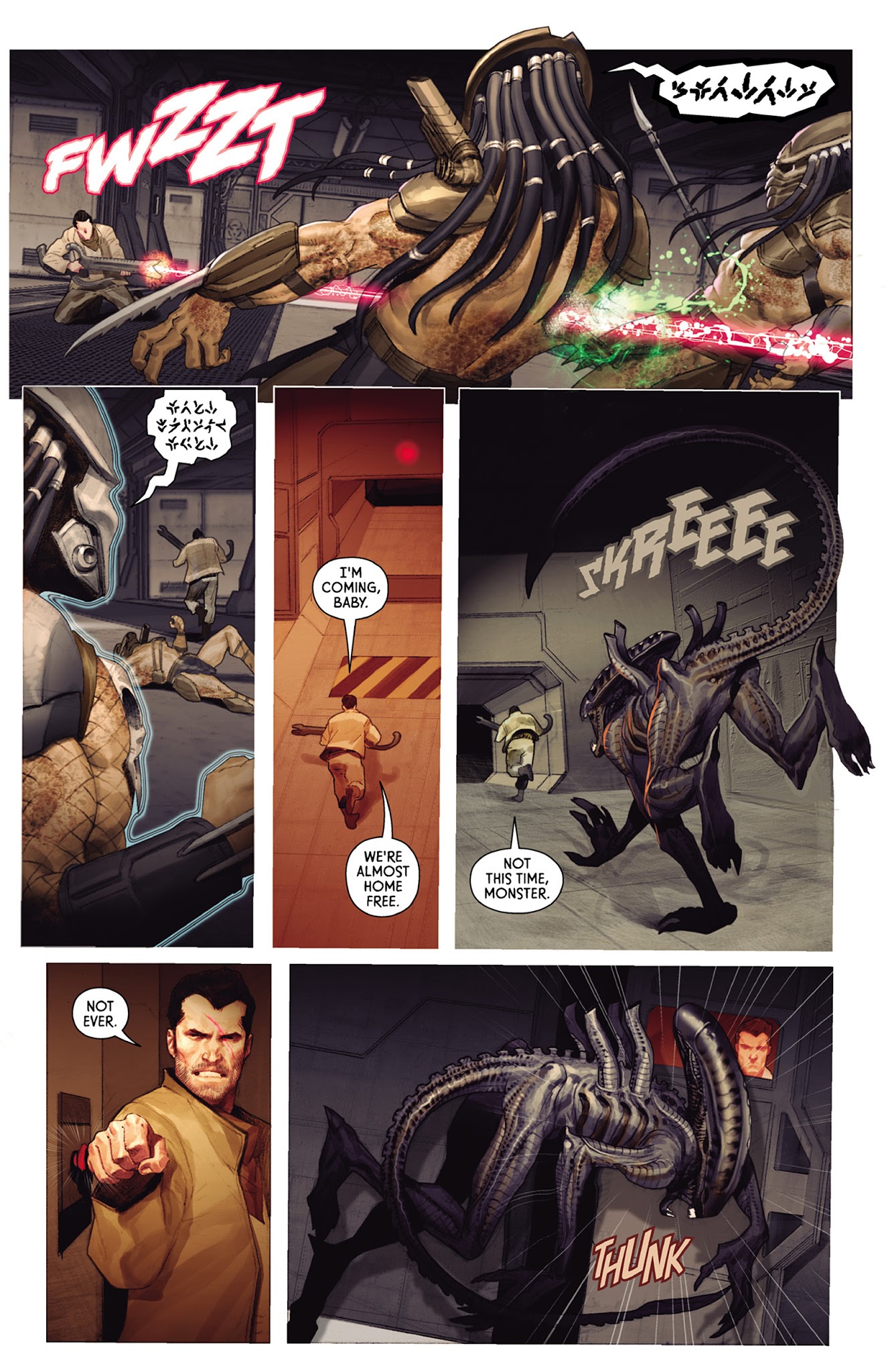 Read online Alien vs. Predator: Fire and Stone comic -  Issue #1 - 21