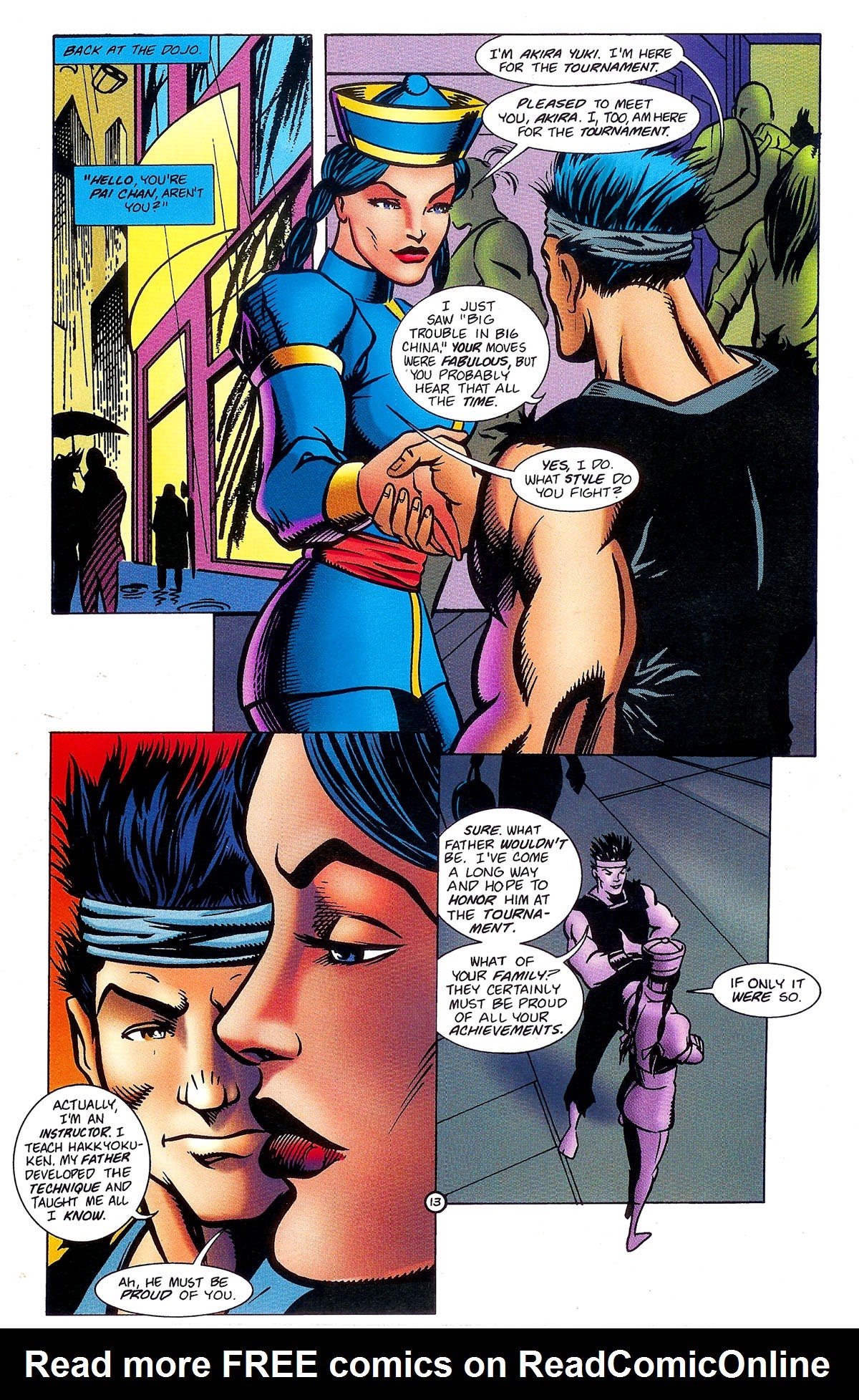 Read online Virtua Fighter comic -  Issue # Full - 13
