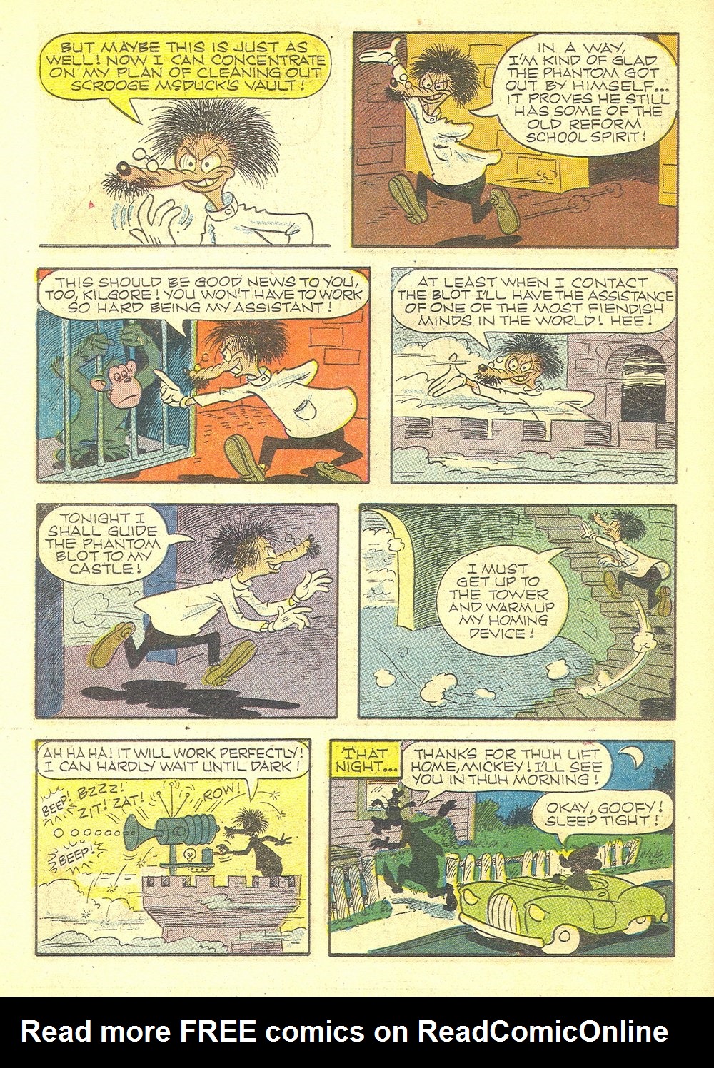 Read online Walt Disney's The Phantom Blot comic -  Issue #1 - 14