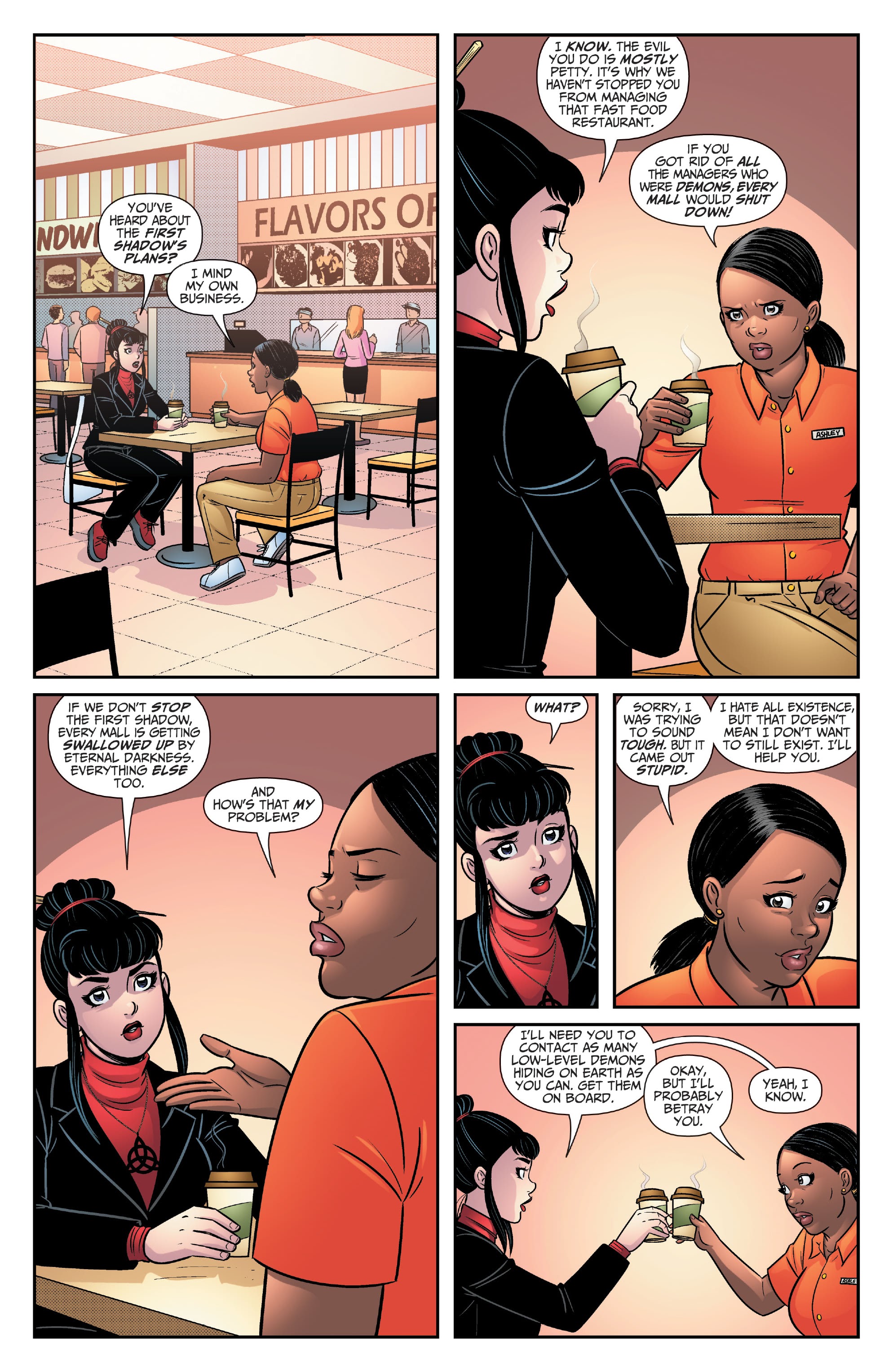 Read online Exorsisters comic -  Issue #9 - 6