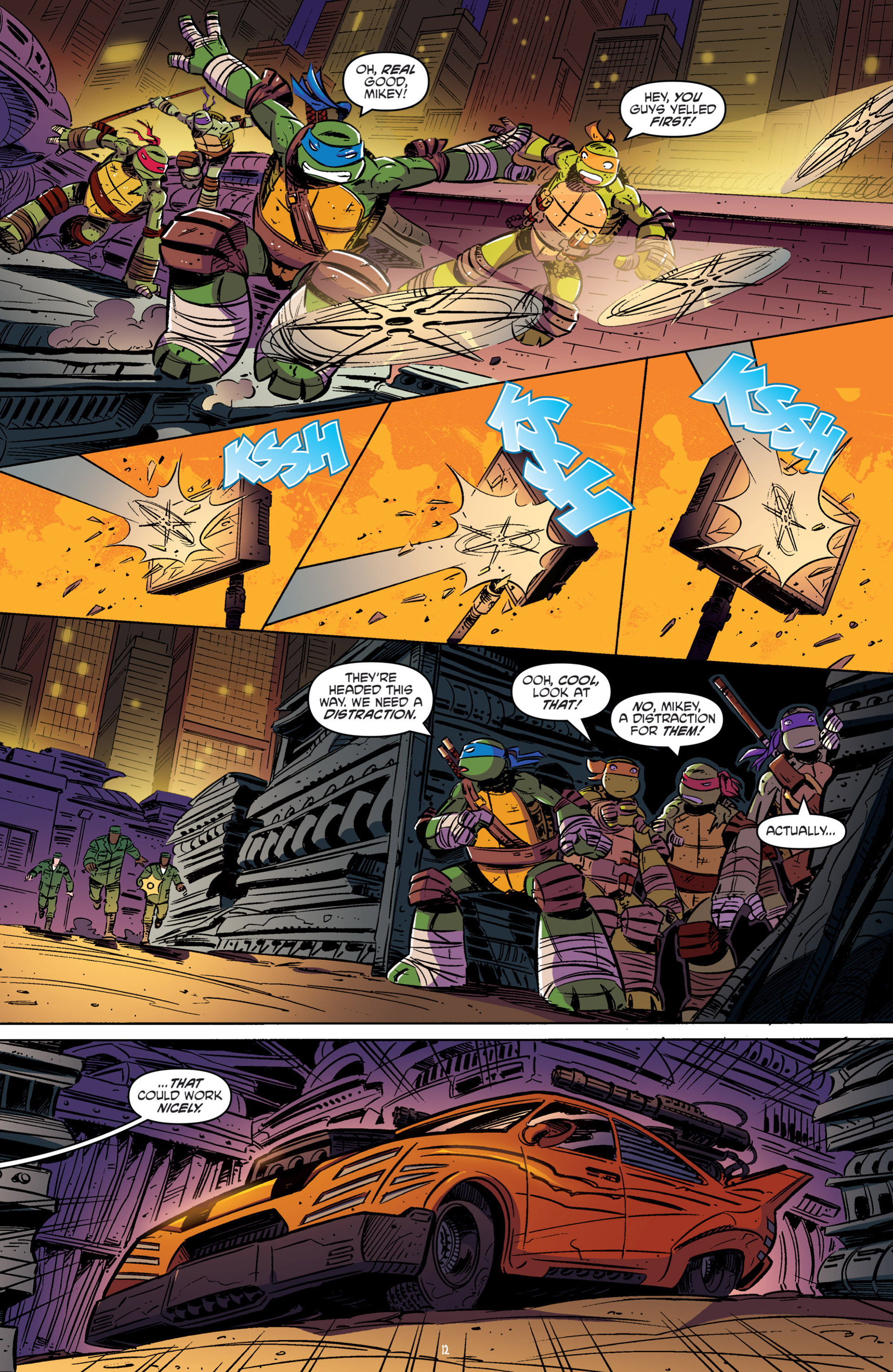 Read online Teenage Mutant Ninja Turtles New Animated Adventures comic -  Issue #1 - 14