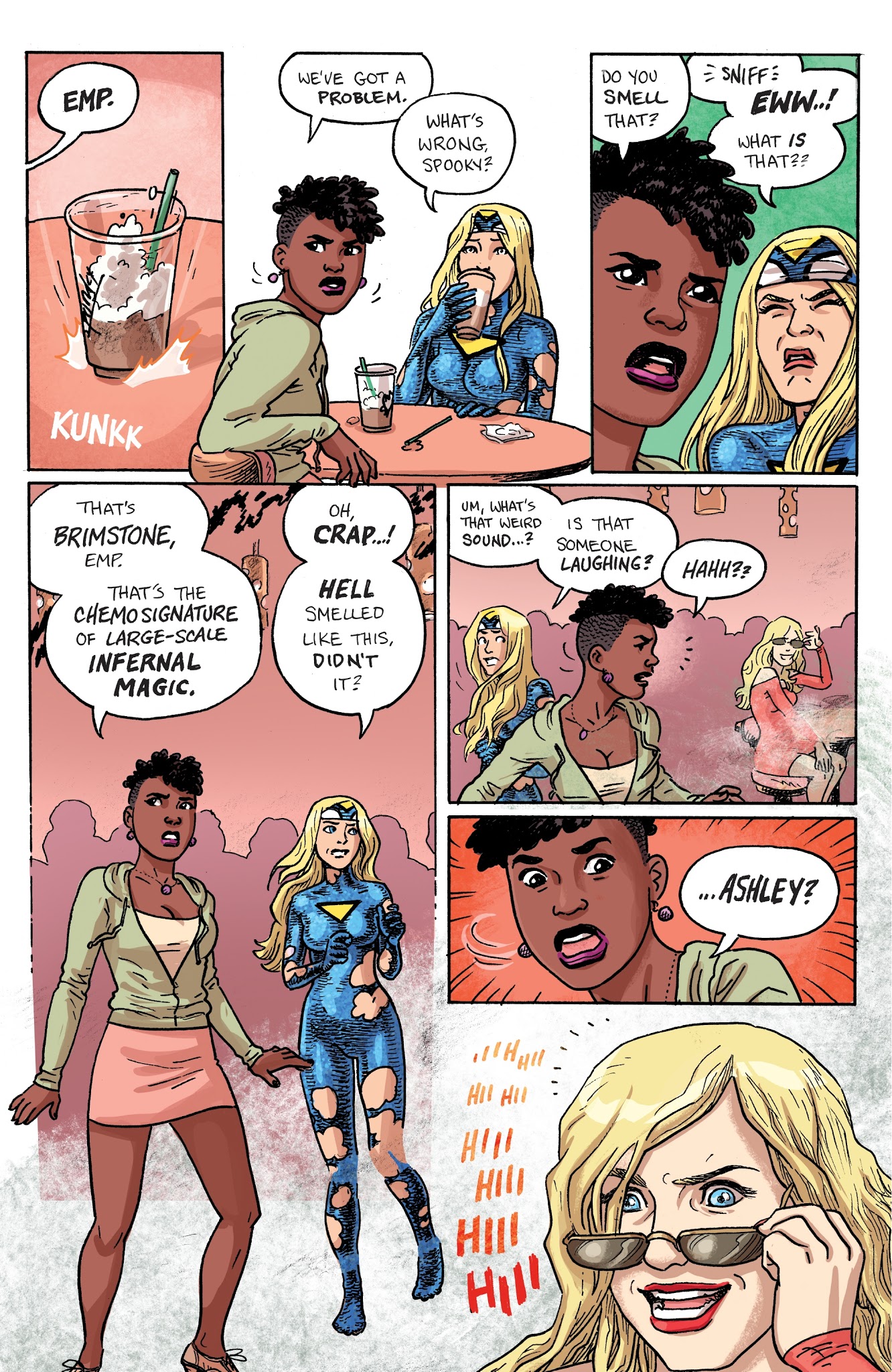 Read online Empowered And Sistah Spooky's High School Hell comic -  Issue #1 - 12
