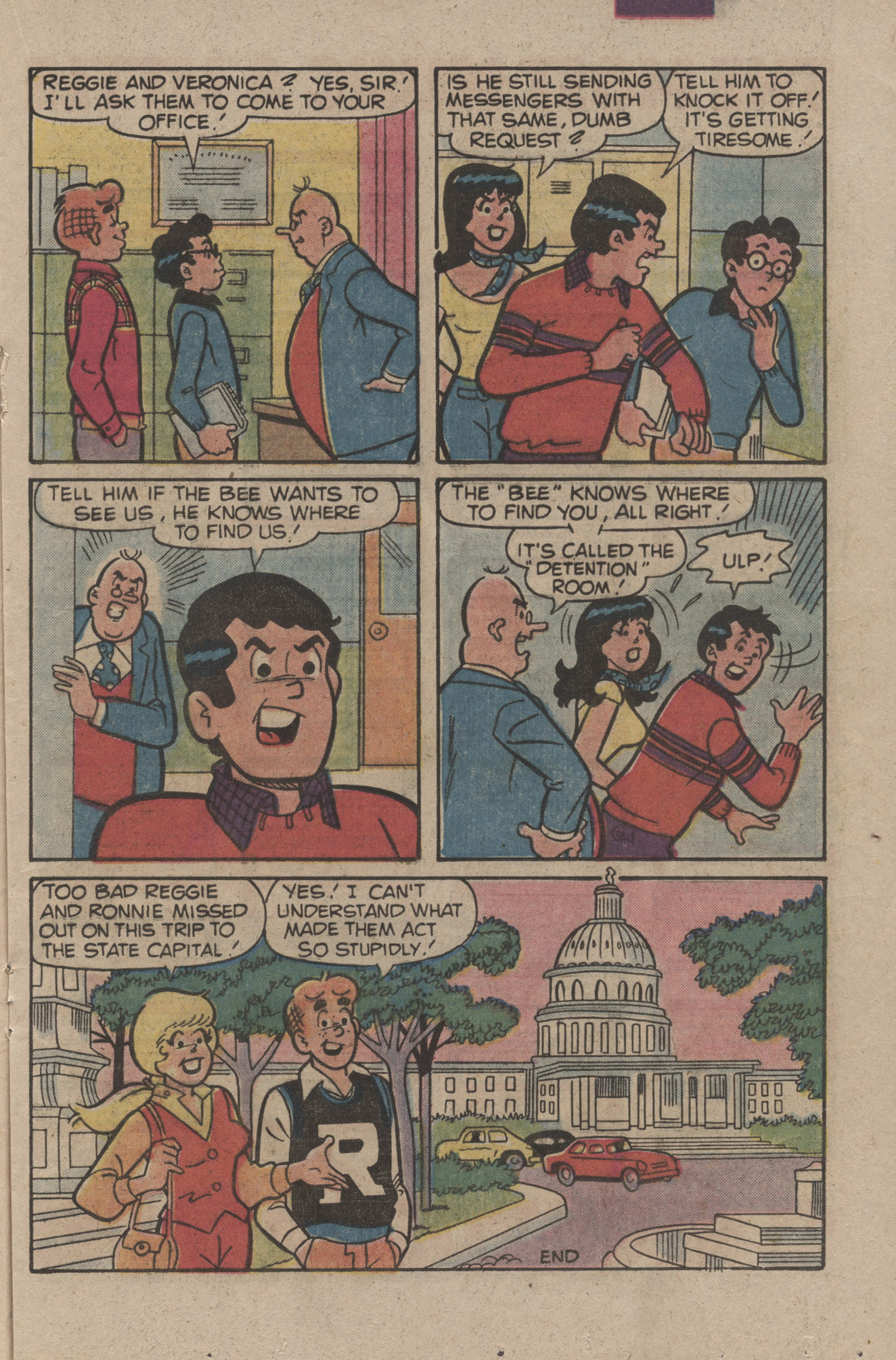 Read online Reggie and Me (1966) comic -  Issue #123 - 17