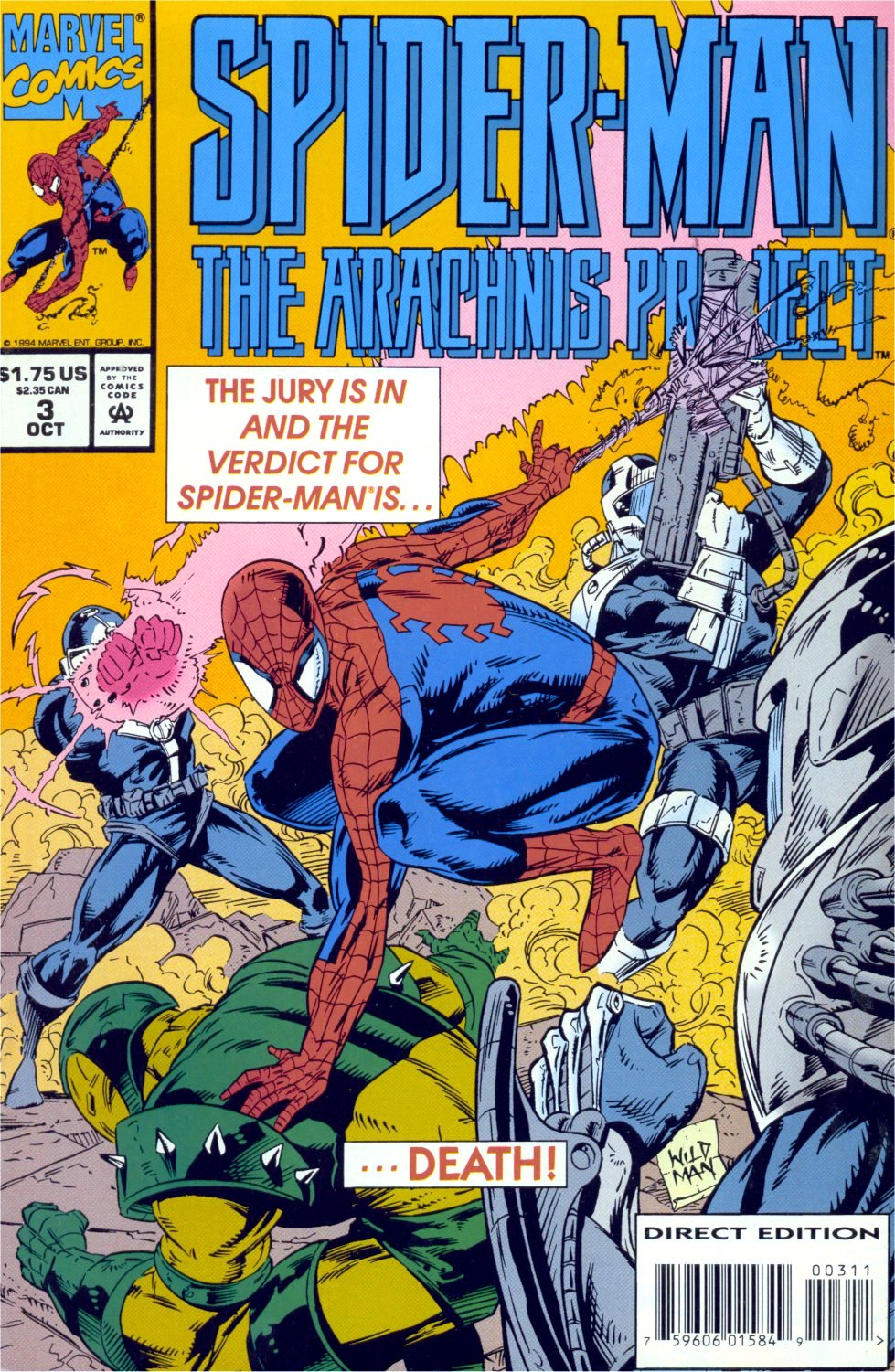 Read online Spider-Man: The Arachnis Project comic -  Issue #3 - 1