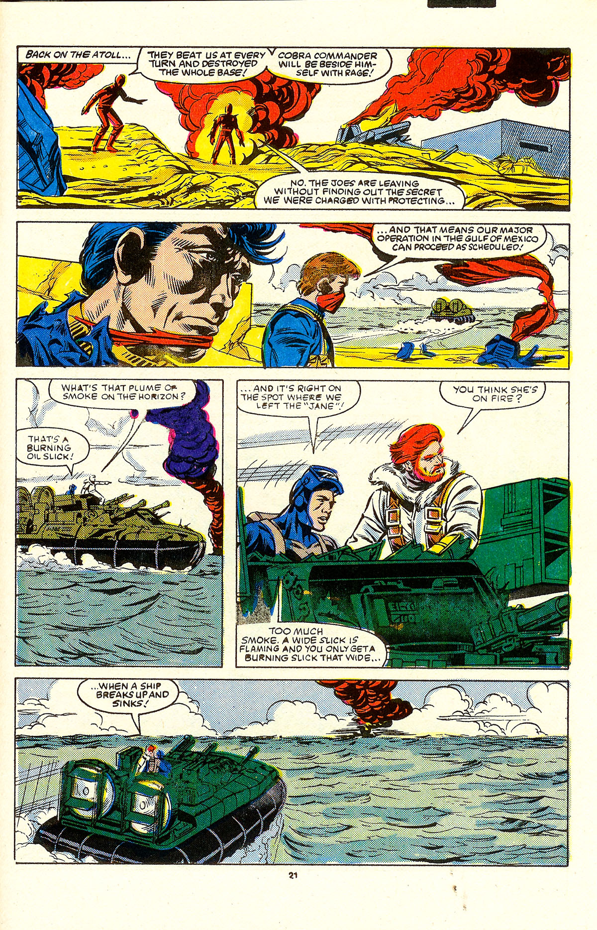 Read online G.I. Joe: A Real American Hero comic -  Issue #36 - 22
