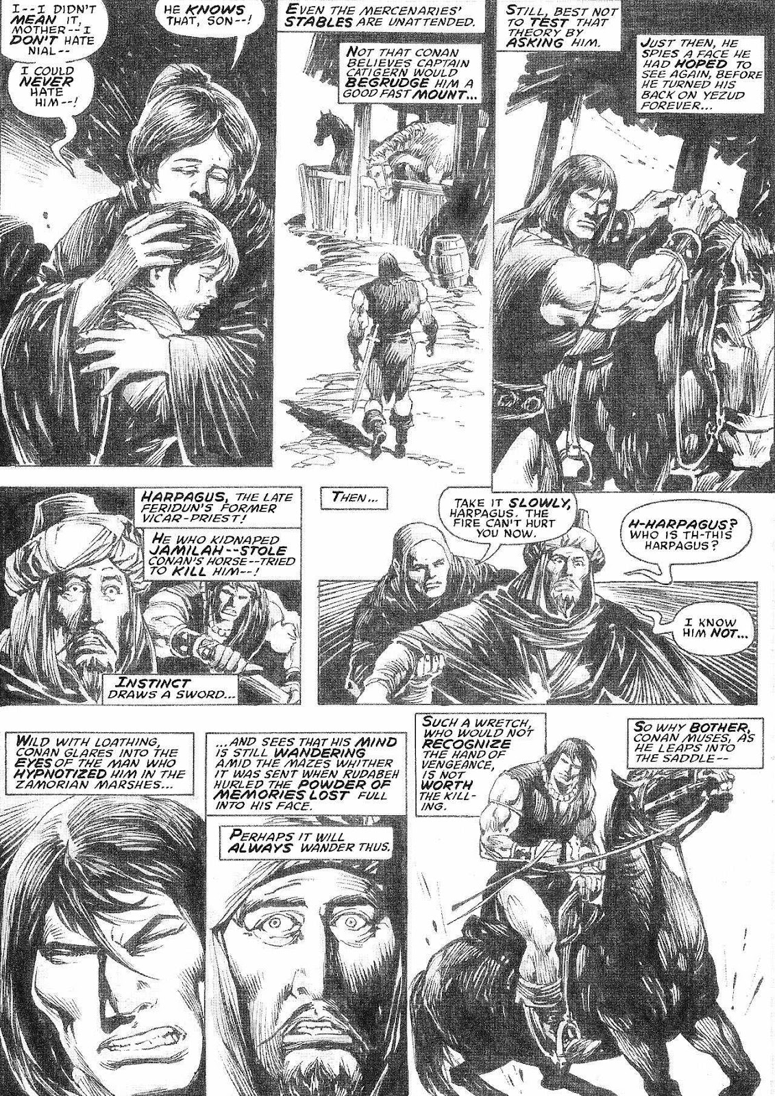 The Savage Sword Of Conan issue 210 - Page 45