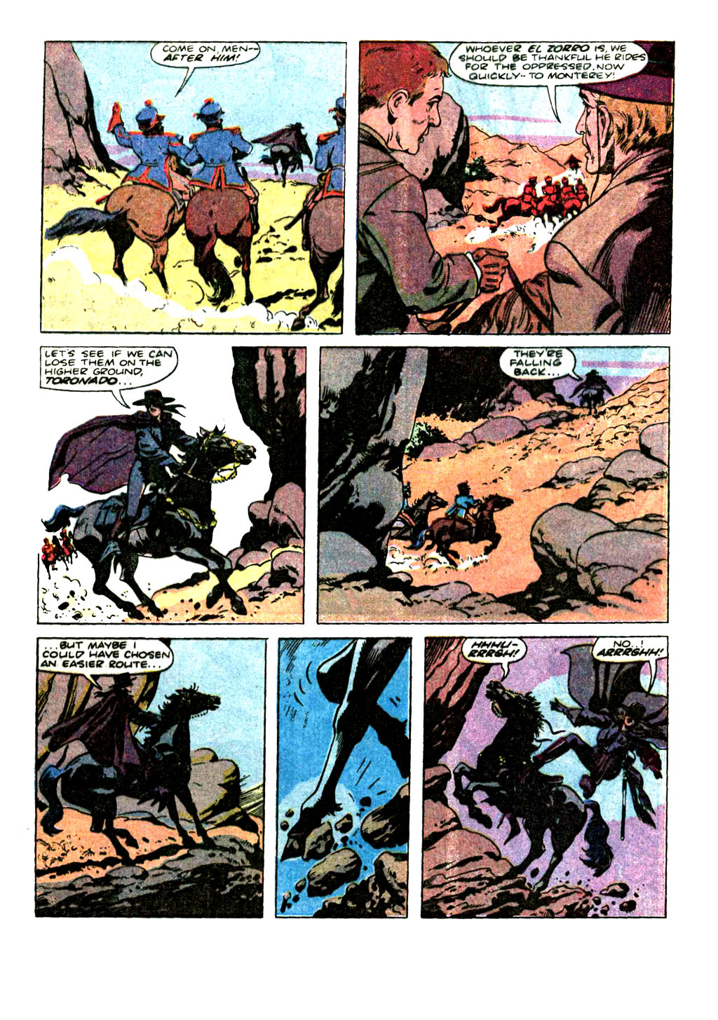 Read online Zorro (1990) comic -  Issue #1 - 4