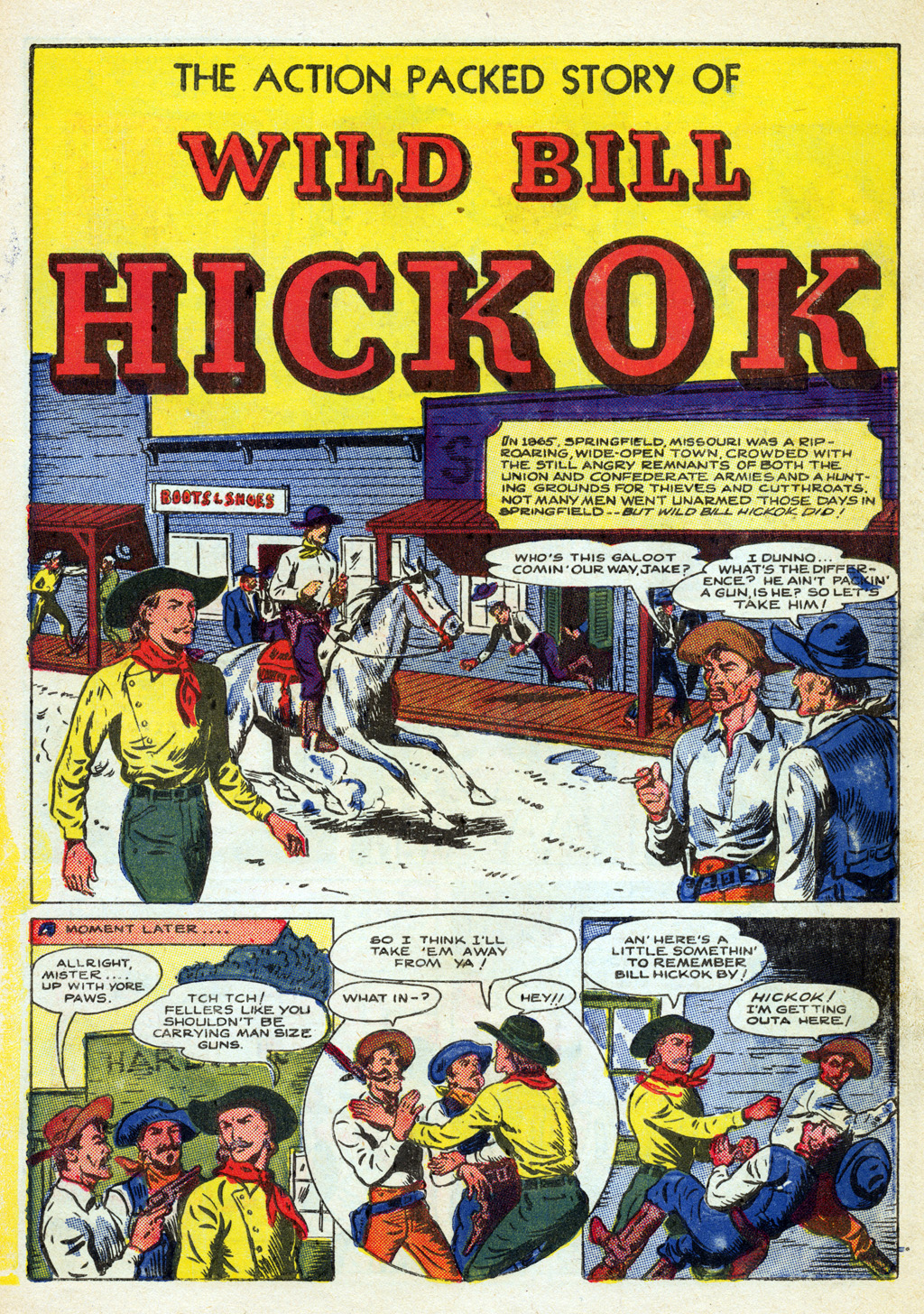 Read online Cowboy Western Comics (1948) comic -  Issue #19 - 31