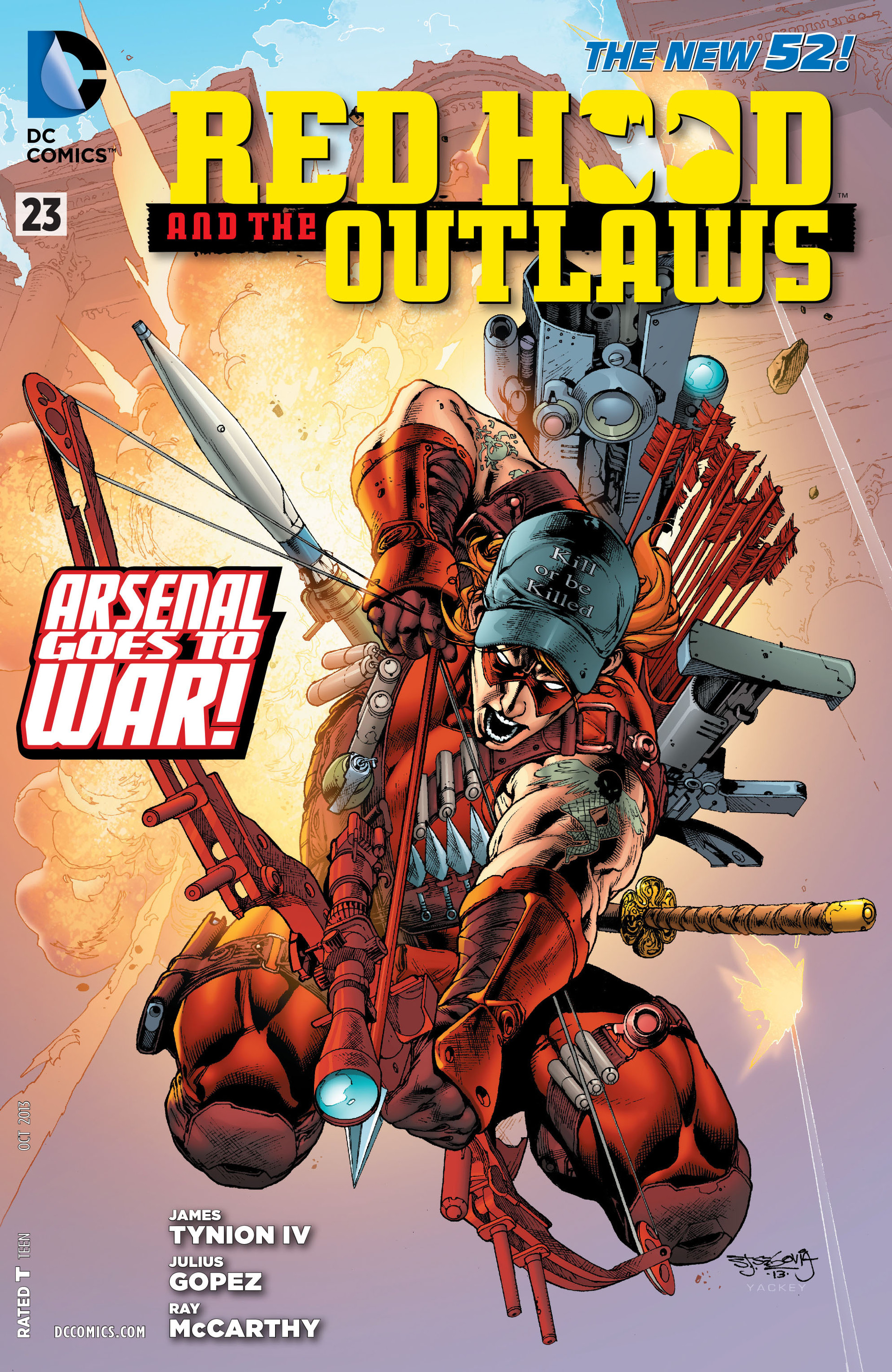 Read online Red Hood And The Outlaws (2011) comic -  Issue #23 - 1