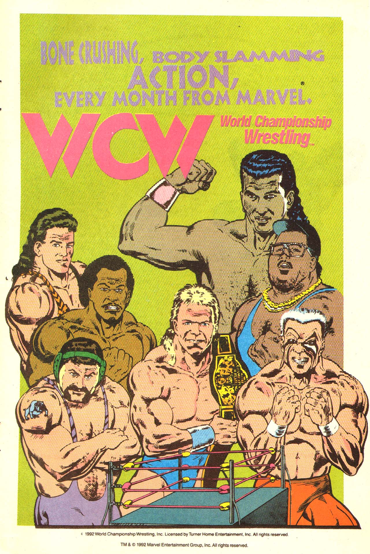 Read online WCW World Championship Wrestling comic -  Issue #6 - 32