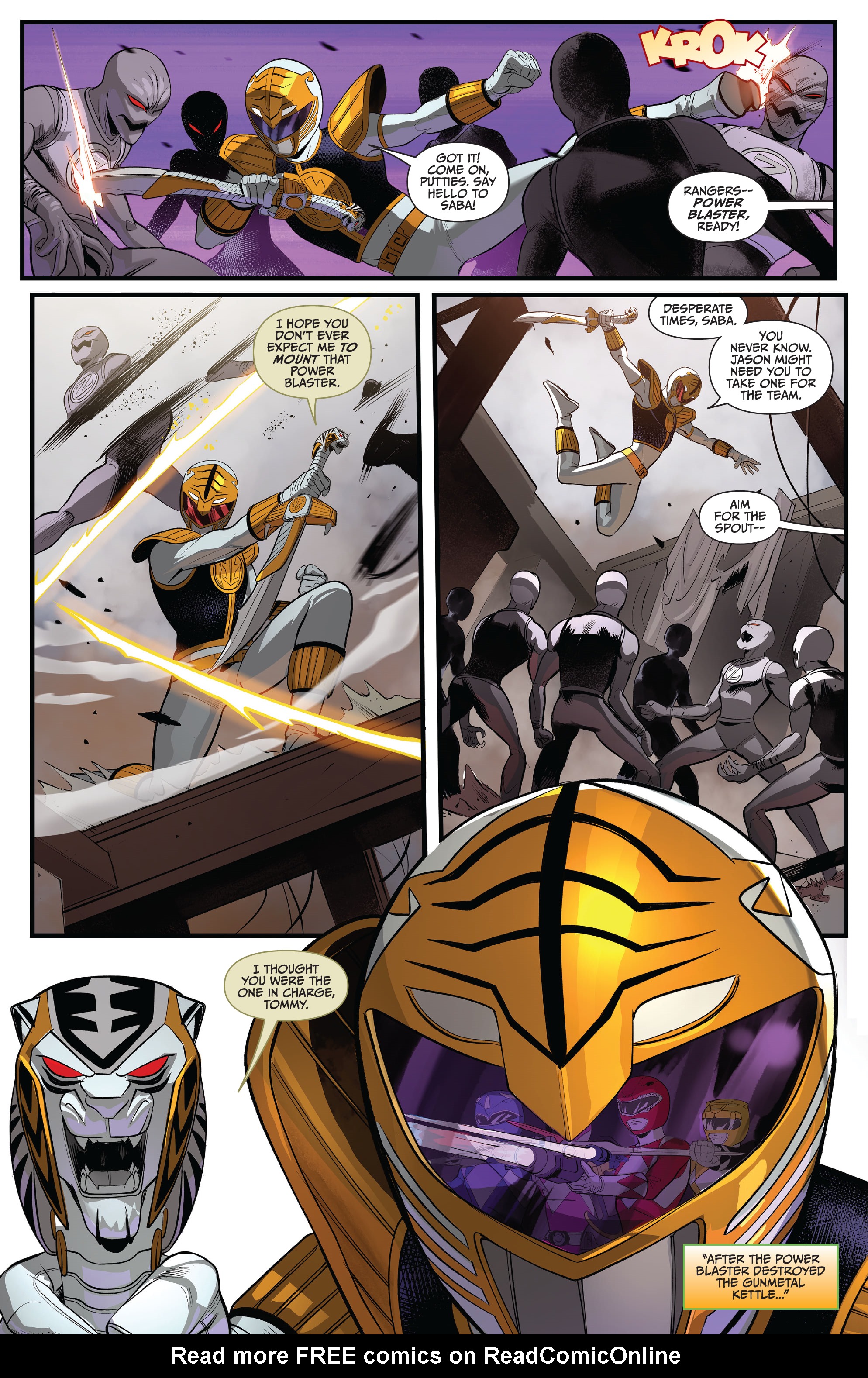 Read online Saban's Go Go Power Rangers comic -  Issue #29 - 6