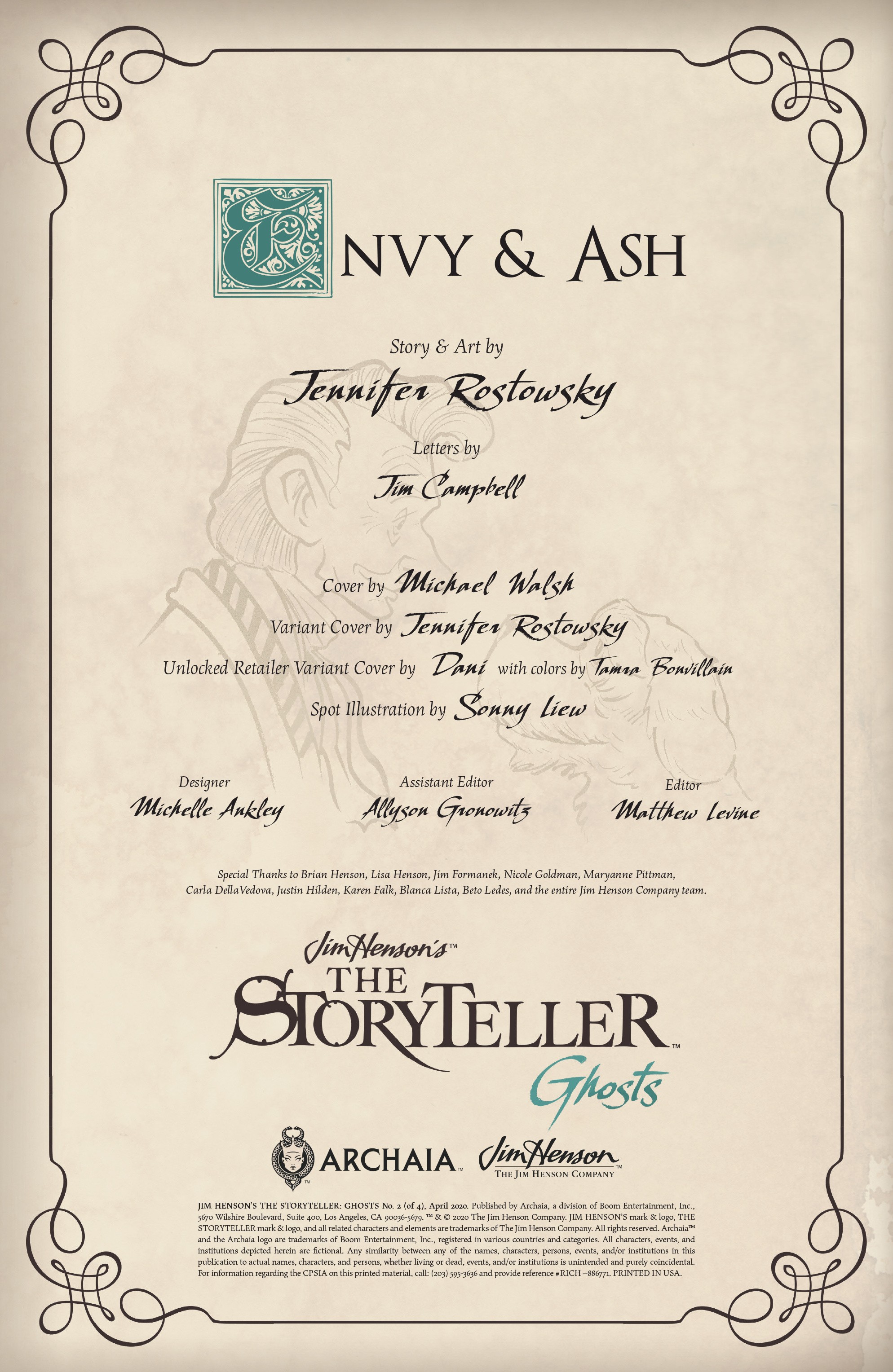 Read online Jim Henson's The Storyteller: Ghosts comic -  Issue #2 - 2