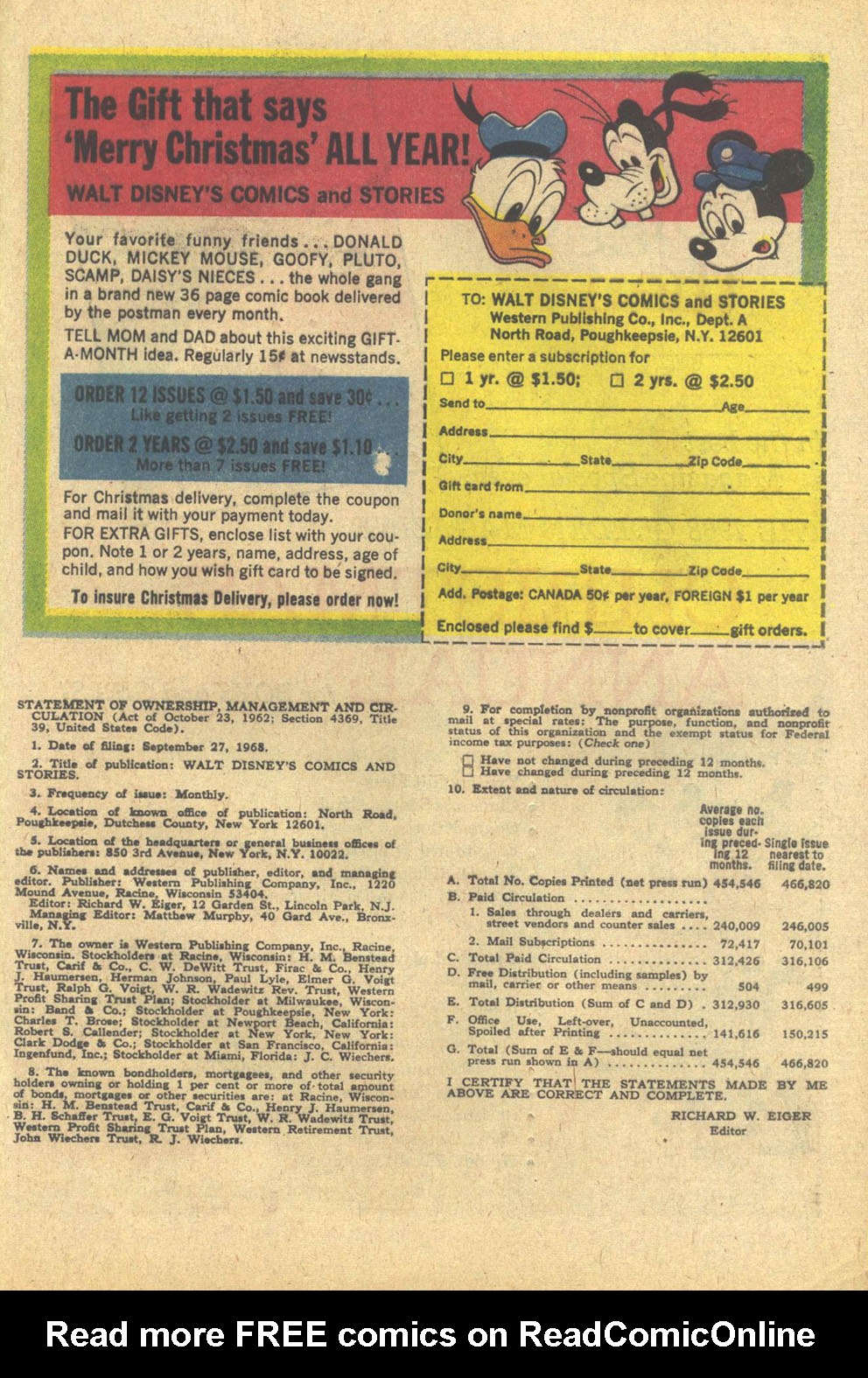 Read online Walt Disney's Comics and Stories comic -  Issue #341 - 33