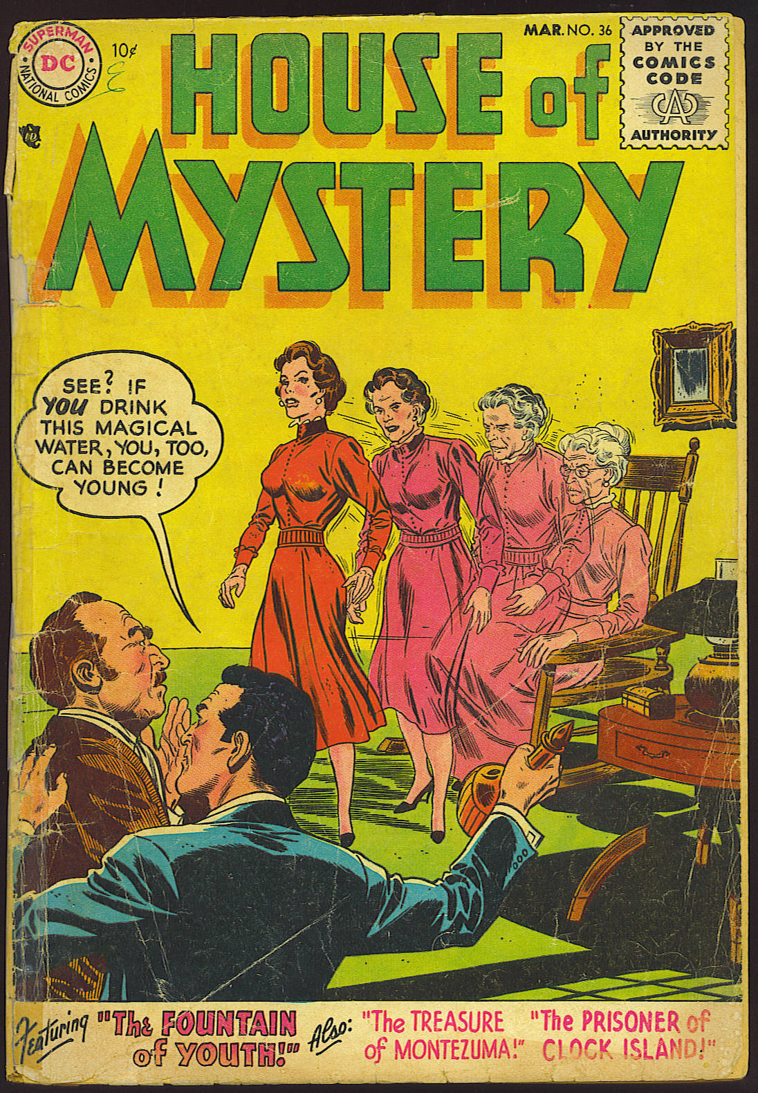 Read online House of Mystery (1951) comic -  Issue #36 - 1