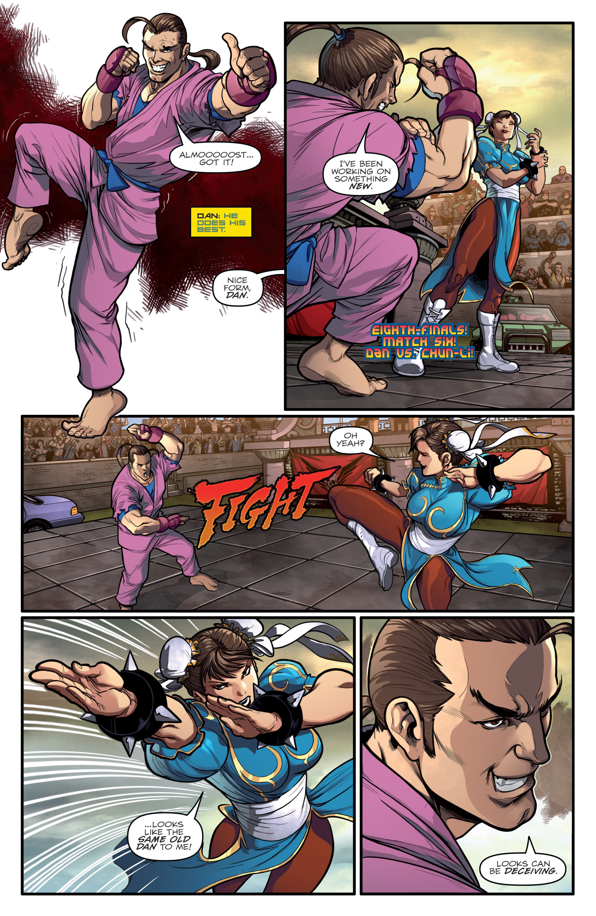 Read online Street Fighter X G.I. Joe comic -  Issue #2 - 8