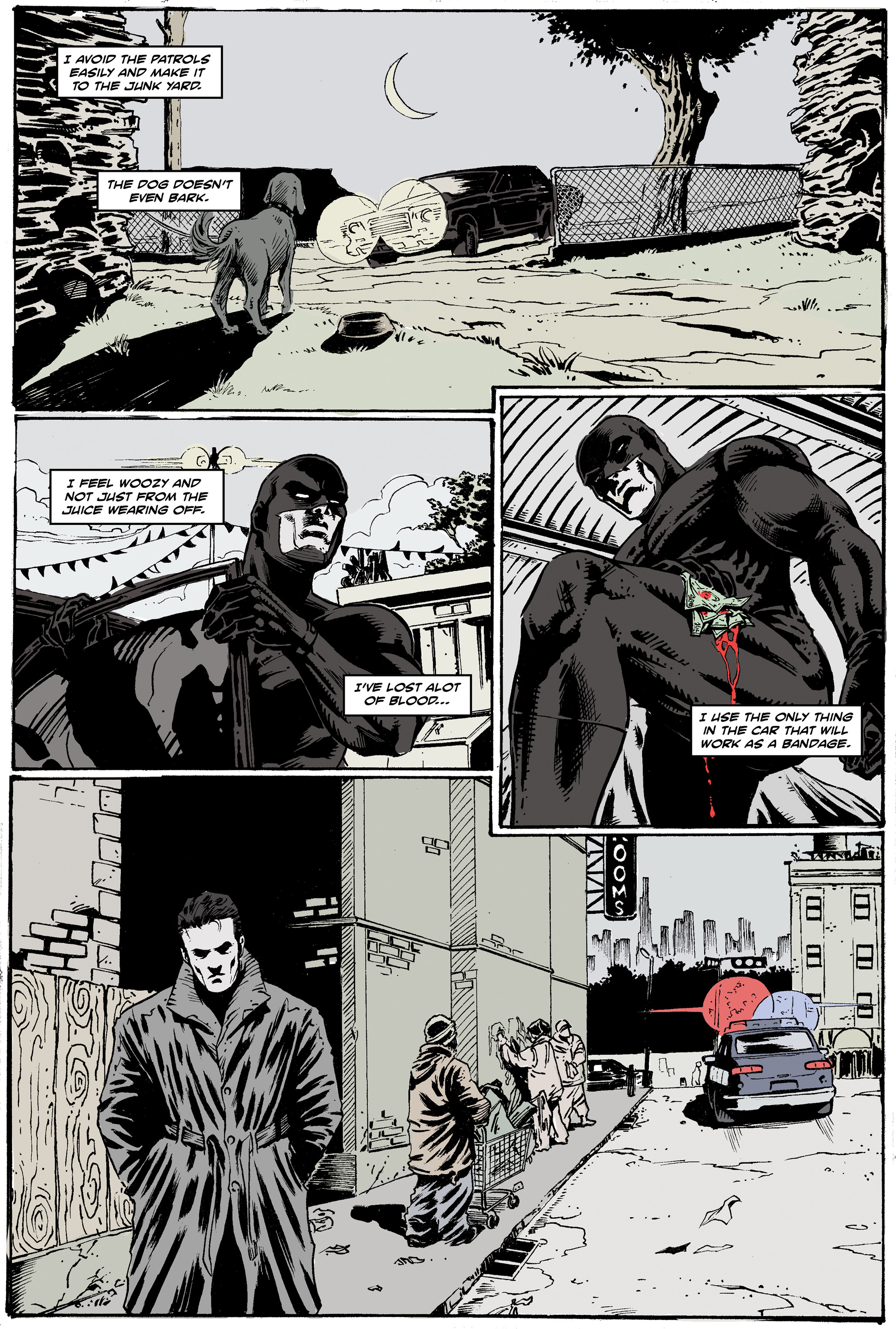 Read online Moros: A Hard Boiled Hero comic -  Issue #3 - 5