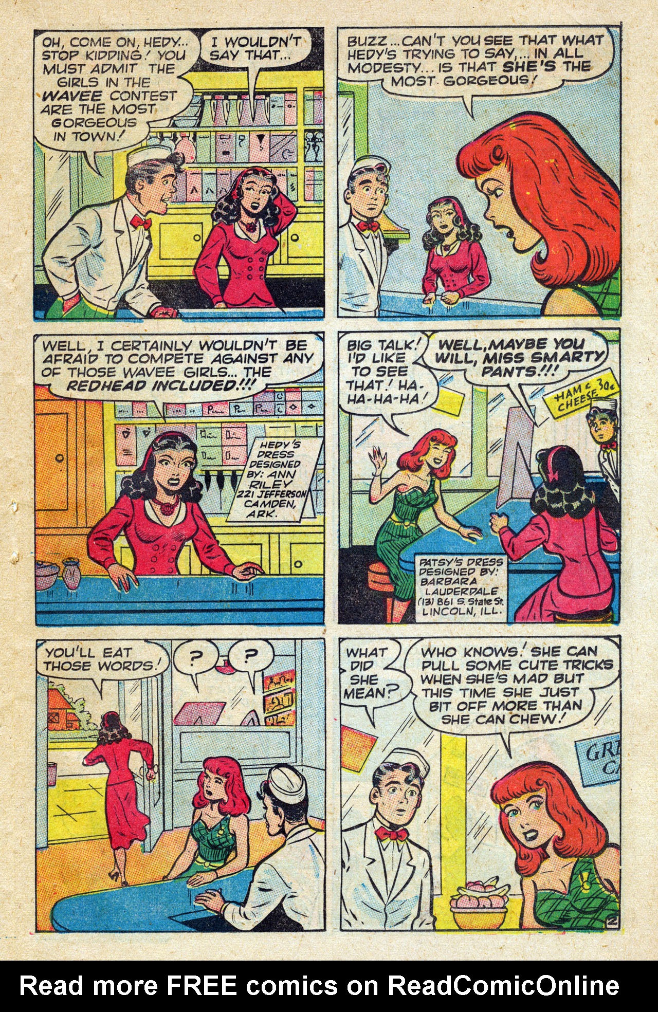 Read online Patsy Walker comic -  Issue #36 - 31