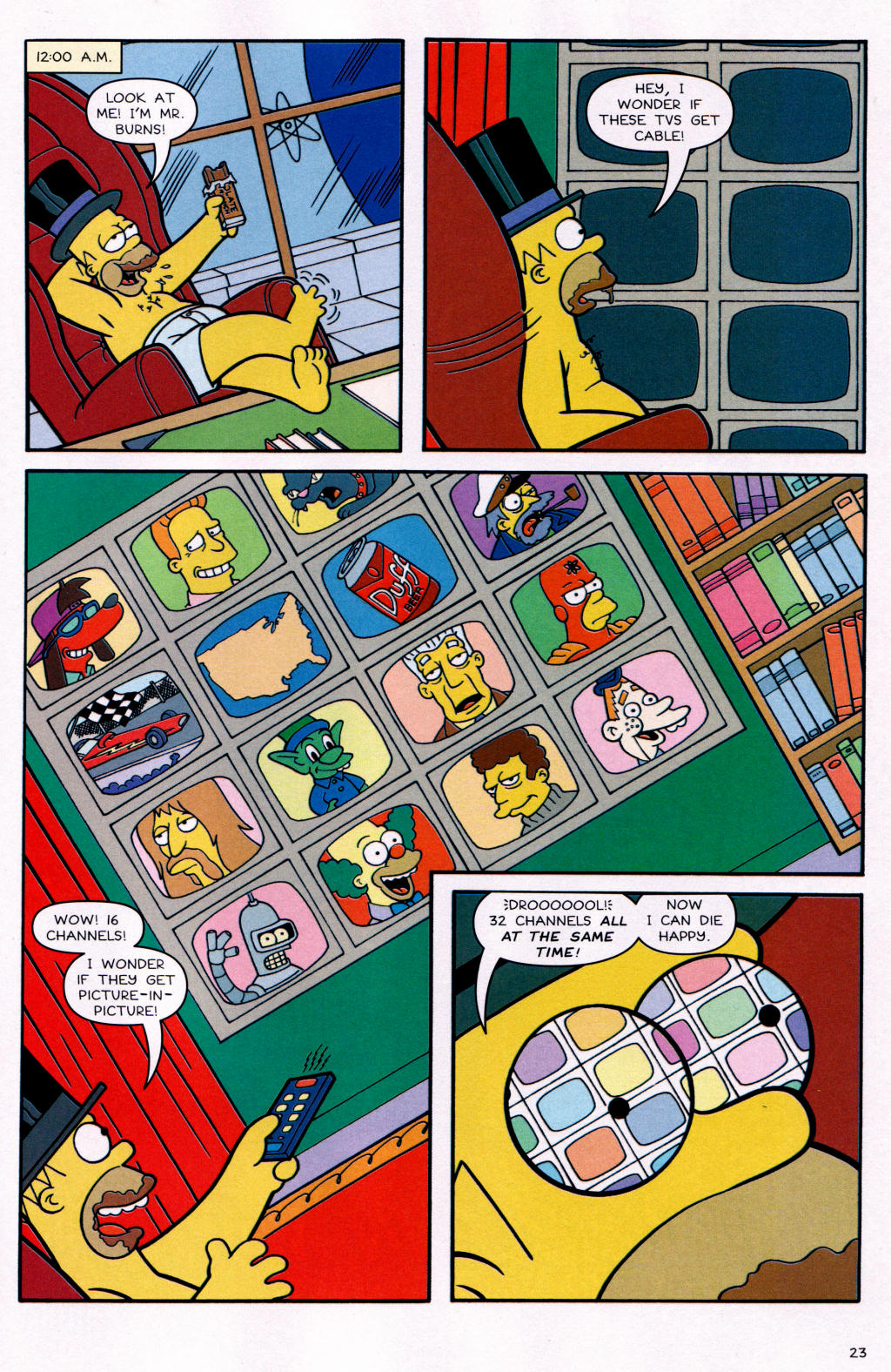 Read online Simpsons Comics comic -  Issue #128 - 20