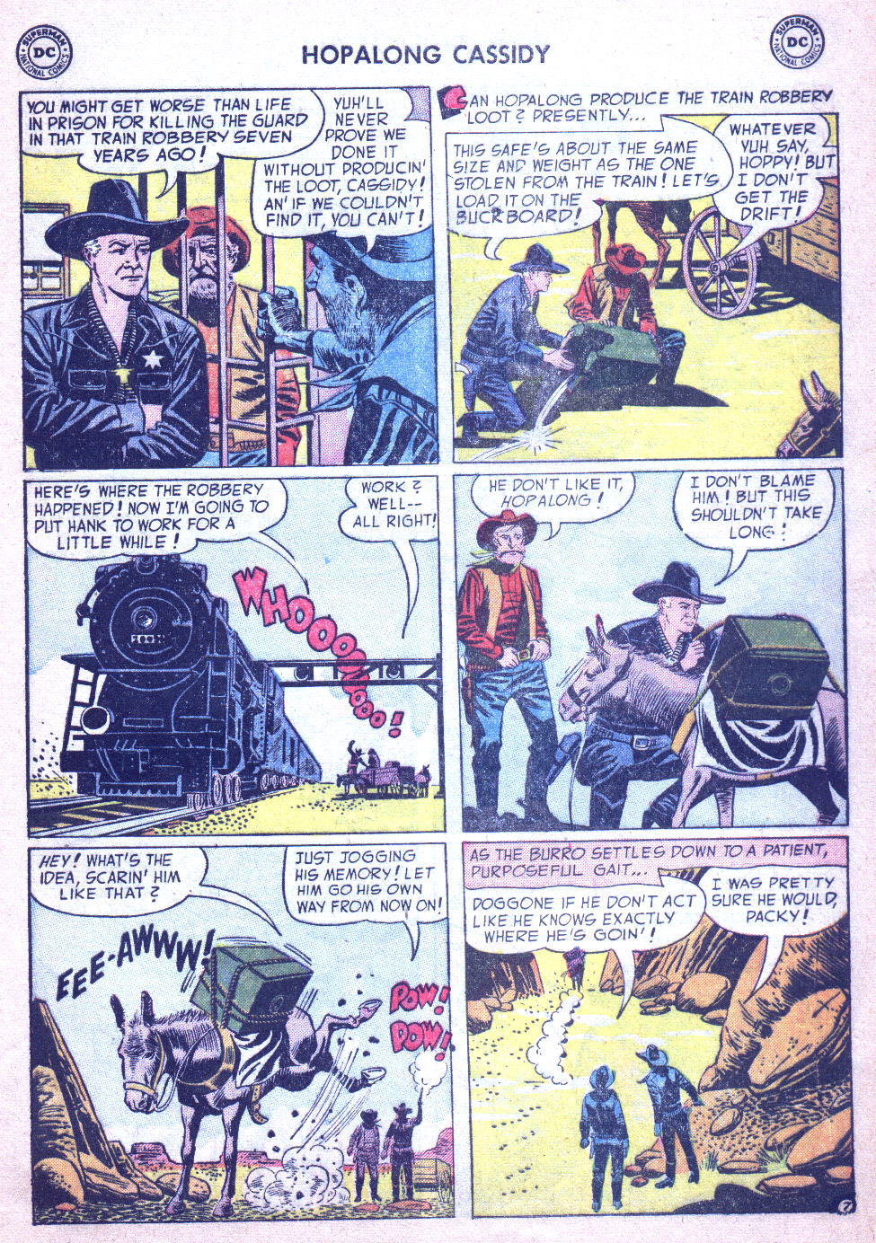 Read online Hopalong Cassidy comic -  Issue #86 - 9