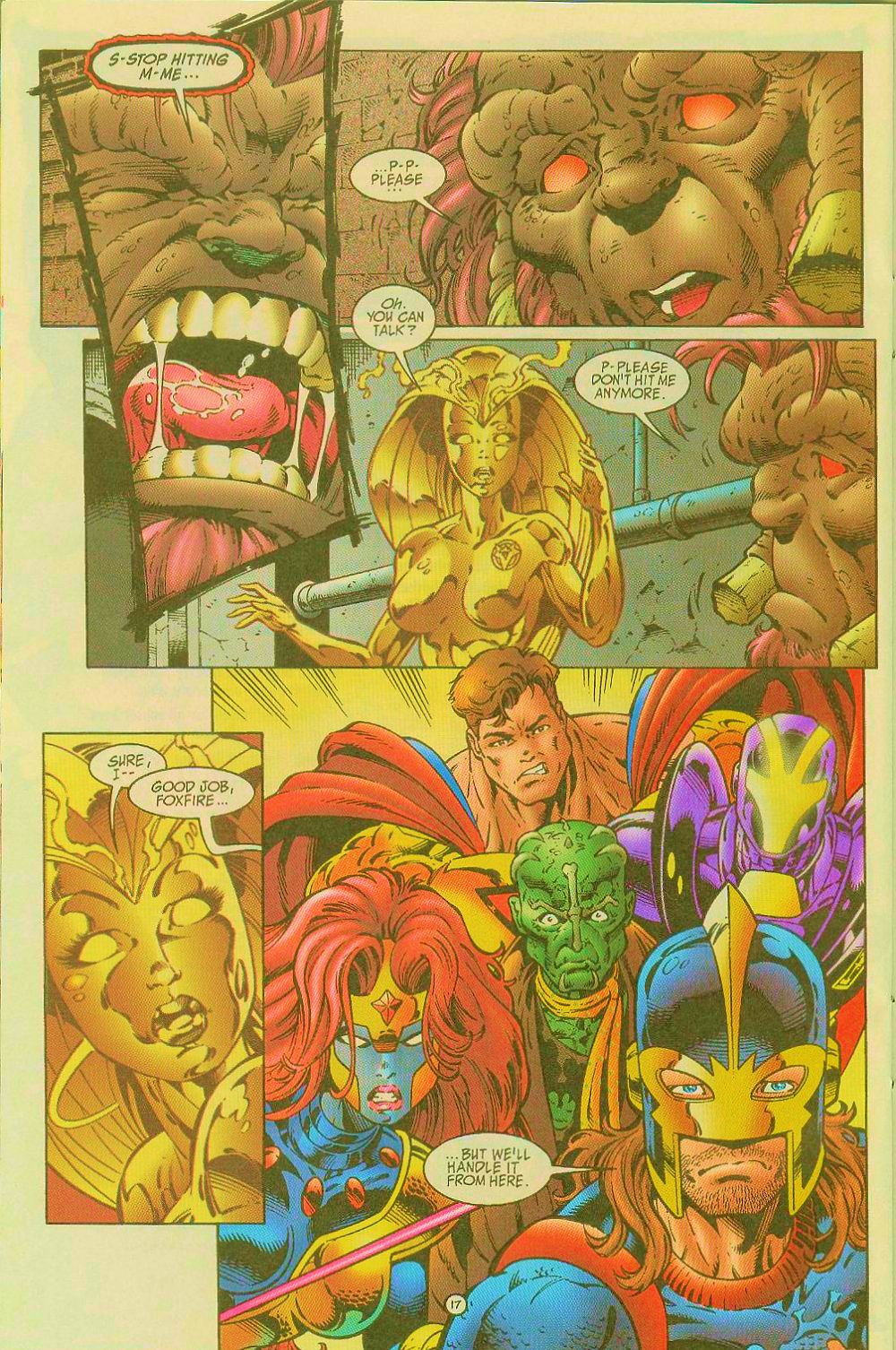 Read online Foxfire comic -  Issue #2 - 17