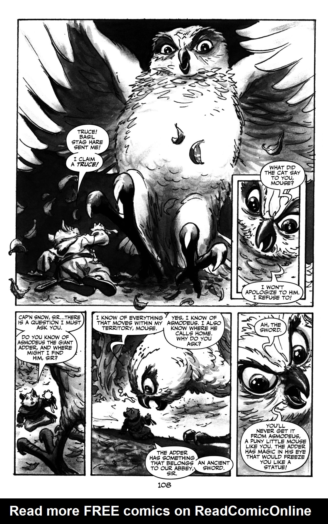 Read online Redwall: The Graphic Novel comic -  Issue # TPB - 113