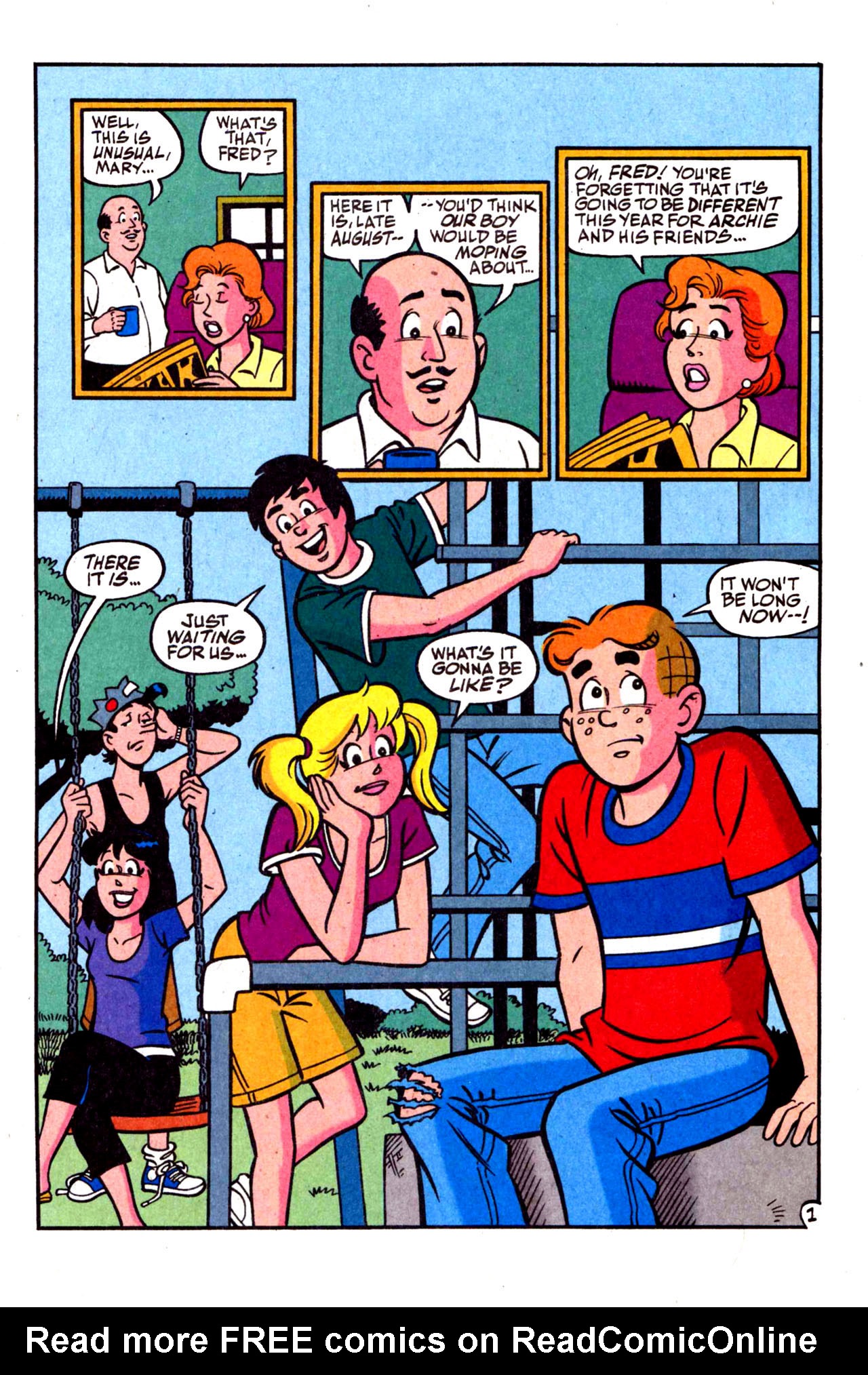 Read online Archie Freshman Year comic -  Issue # TPB 1 - 2