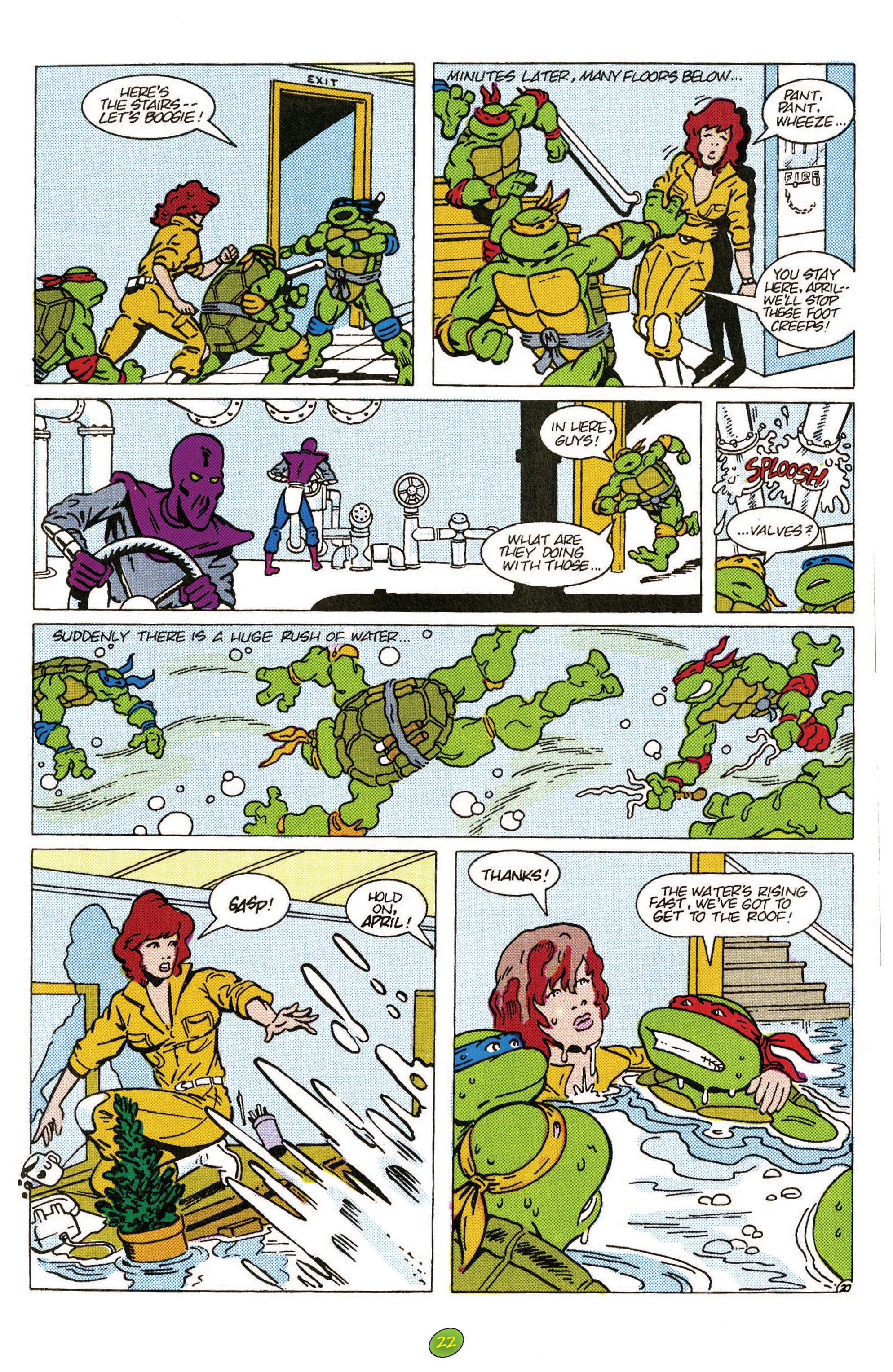 Read online Teenage Mutant Ninja Turtles 100-Page Spectacular comic -  Issue # TPB - 24
