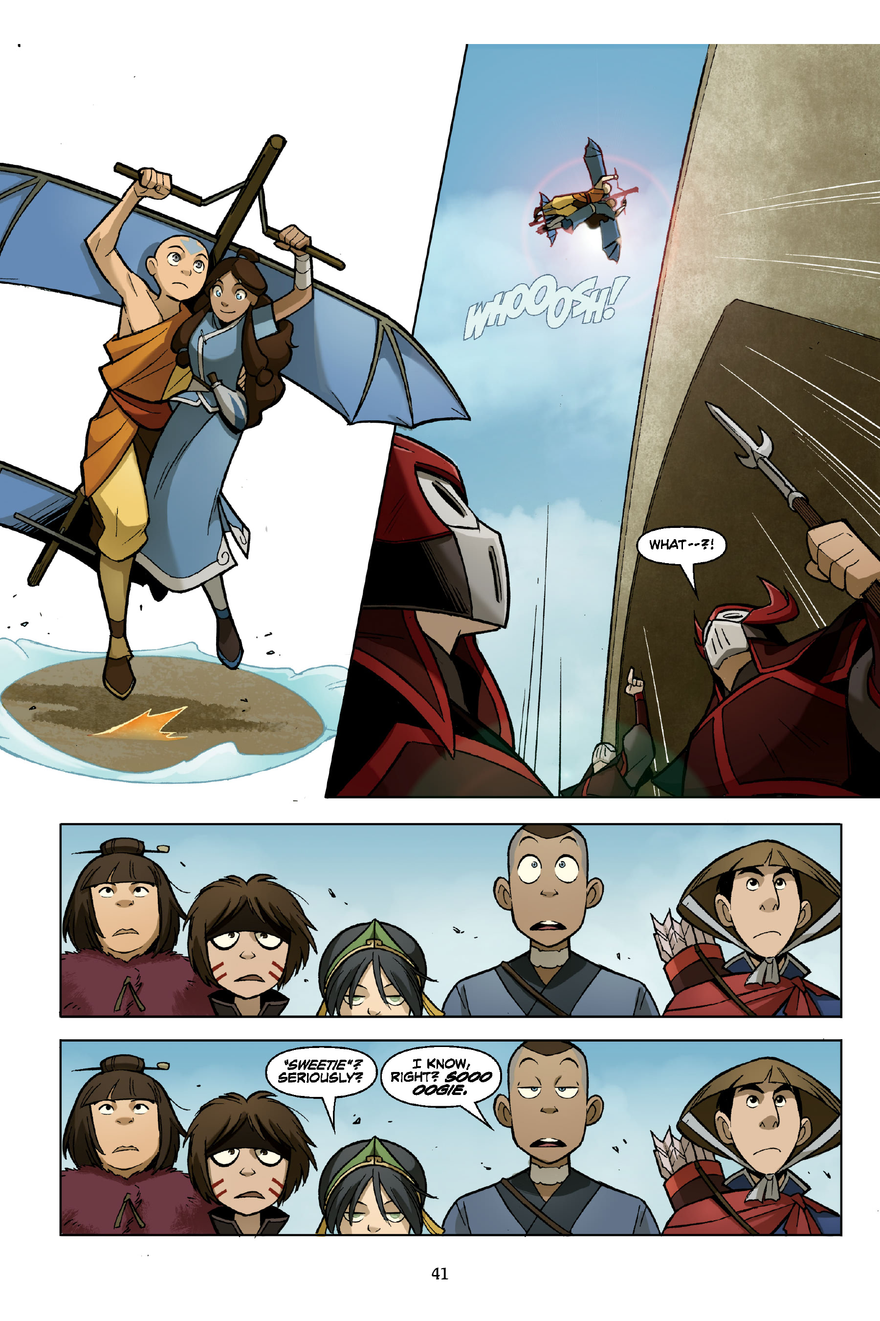Read online Nickelodeon Avatar: The Last Airbender - The Promise comic -  Issue # _TPB Omnibus (Part 1) - 42