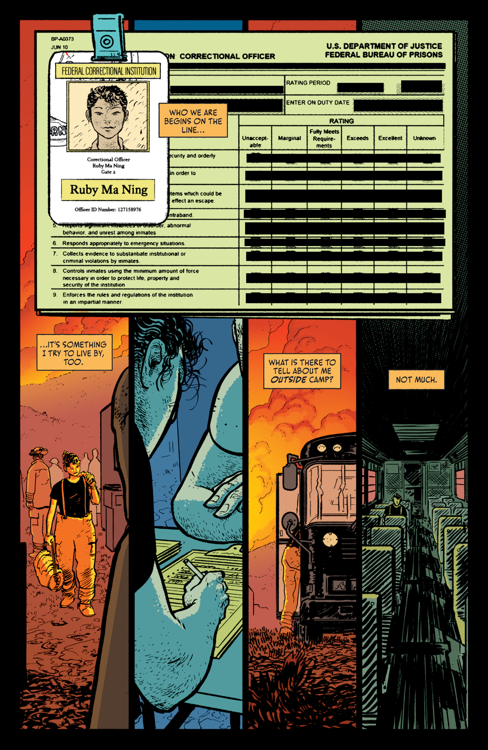 Read online Dark Spaces: Wildfire comic -  Issue #1 - 14