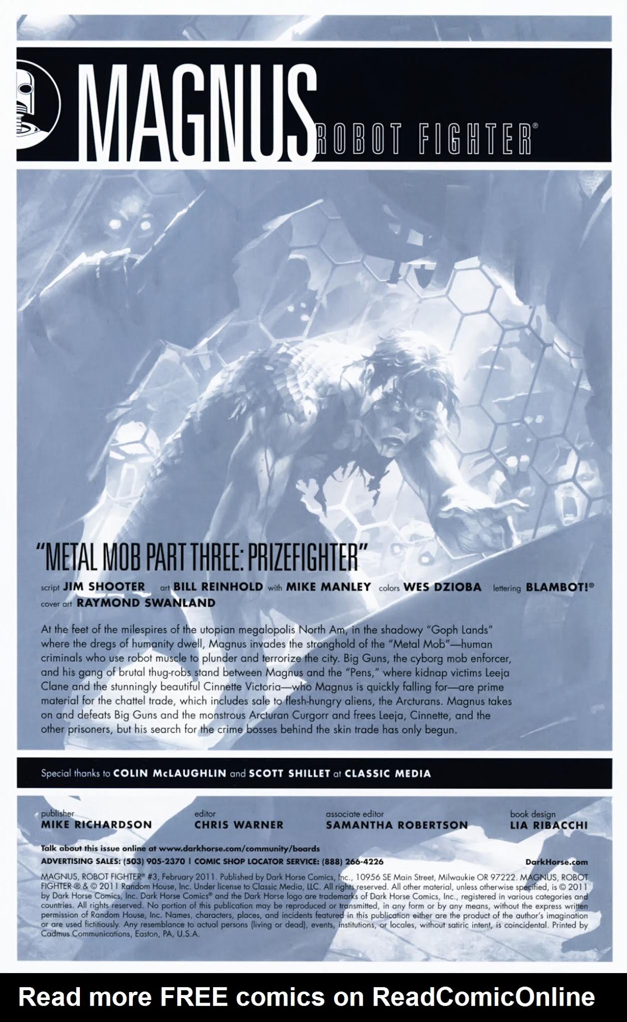 Read online Magnus, Robot Fighter (2010) comic -  Issue #3 - 2