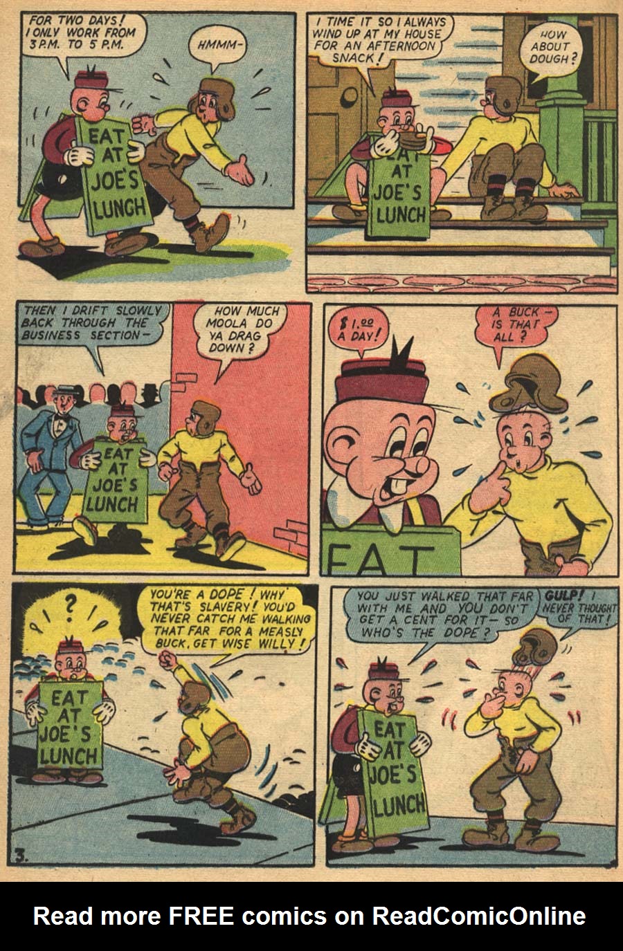 Read online Pep Comics comic -  Issue #61 - 35