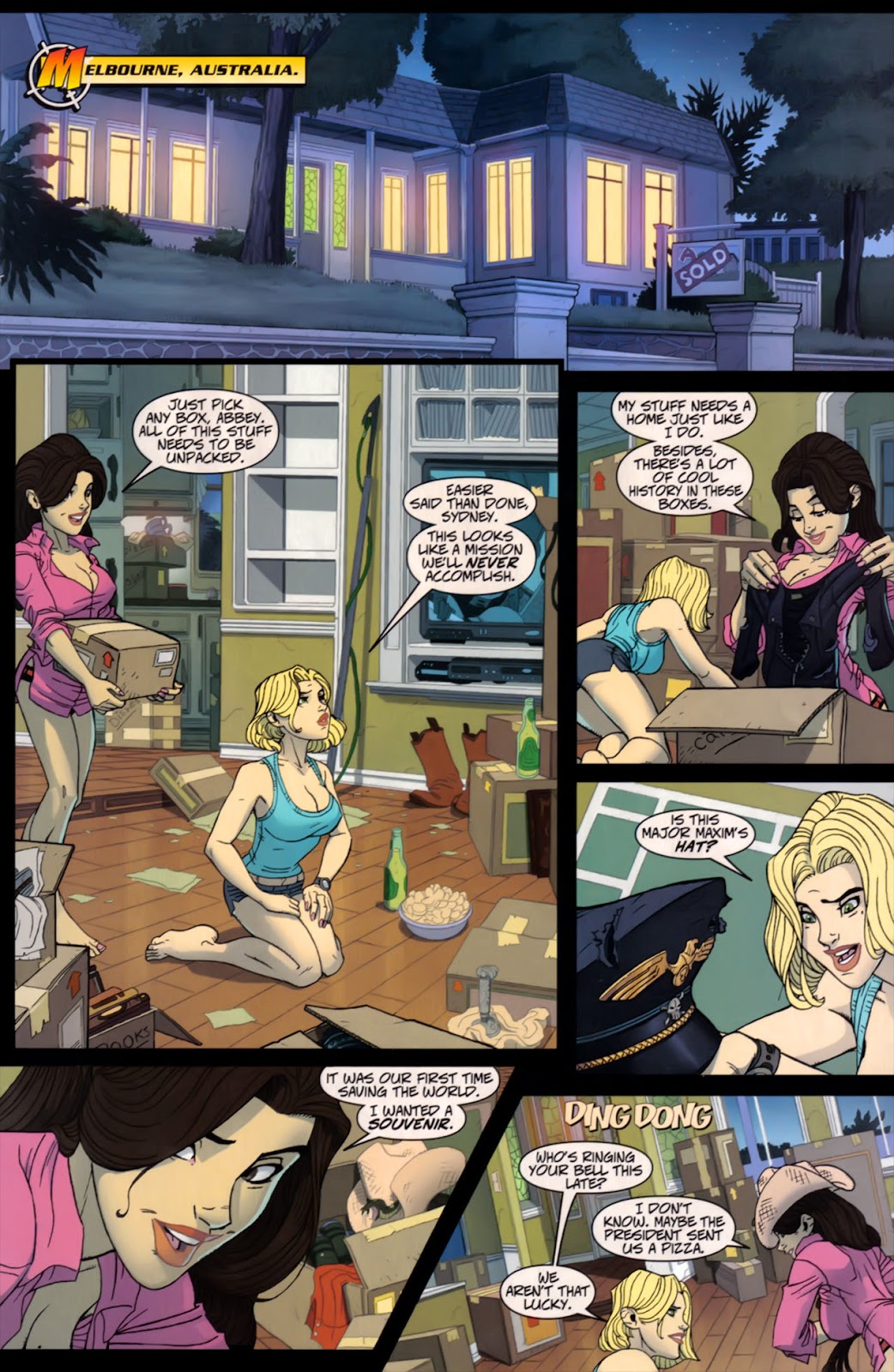 Danger Girl: Body Shots issue 4 - Page 22