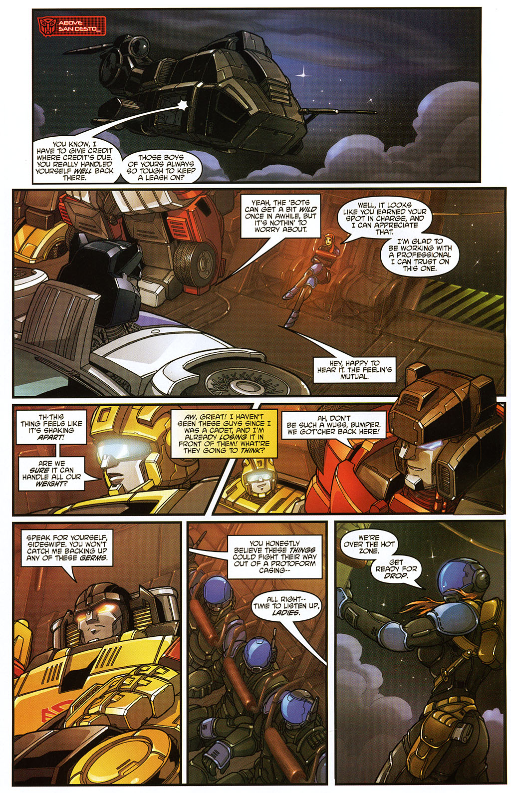 Read online Transformers: Generation 1 (2004) comic -  Issue #7 - 13