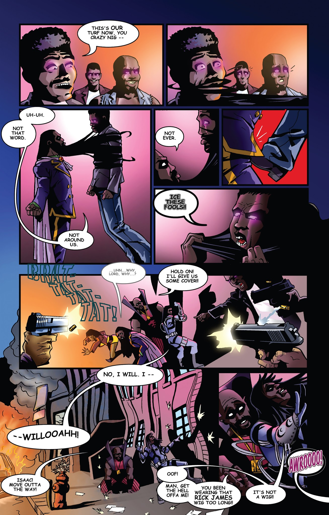 Read online Return of the Super Pimps comic -  Issue #3 - 4