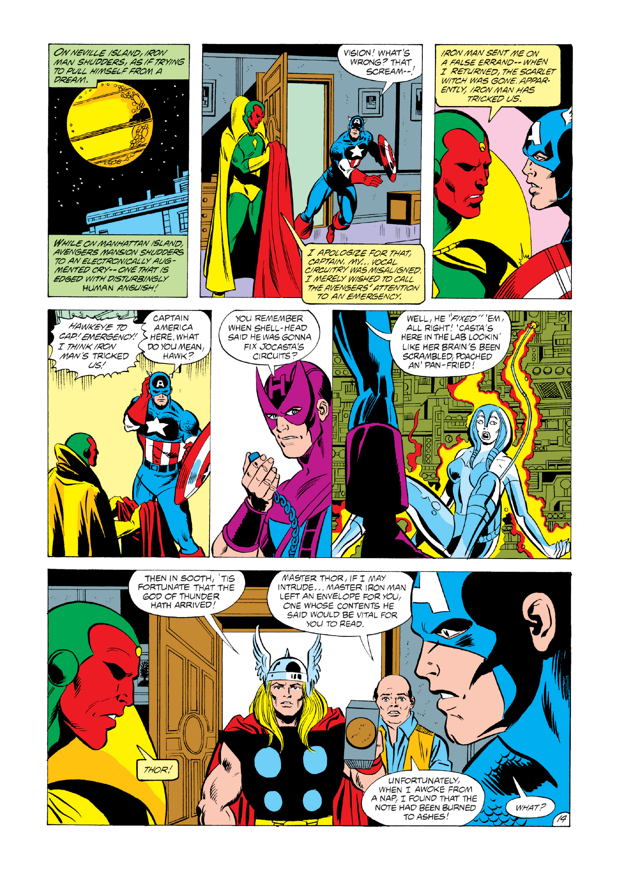 Read online Marvel Masterworks: The Avengers comic -  Issue # TPB 19 (Part 3) - 83