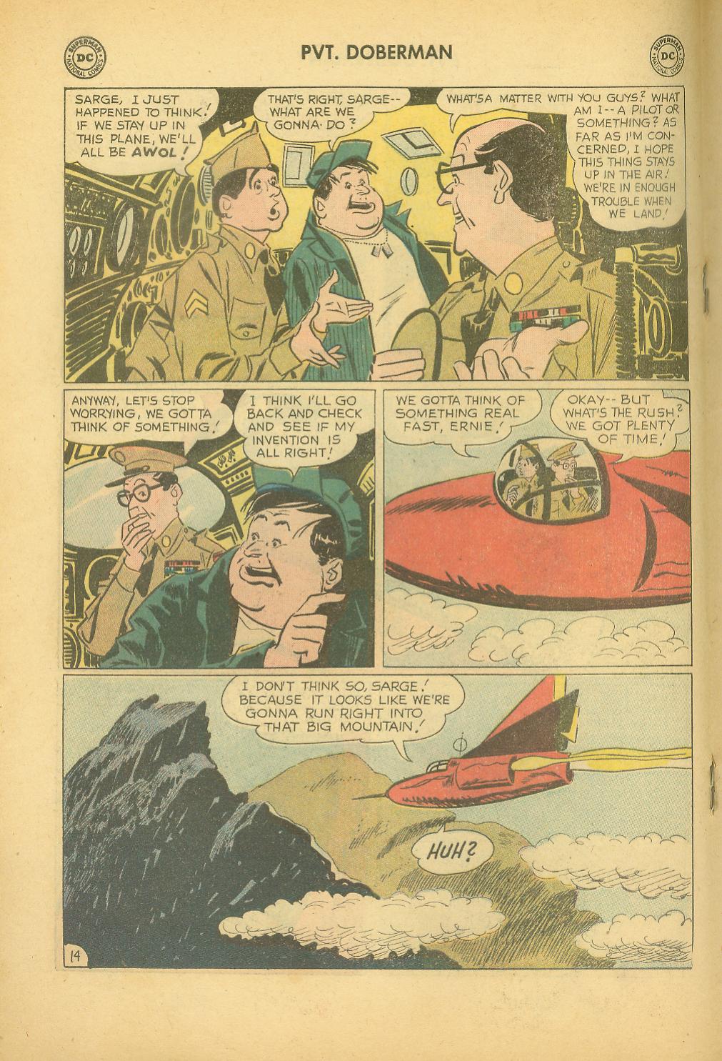 Read online Sgt. Bilko's Pvt. Doberman comic -  Issue #4 - 18