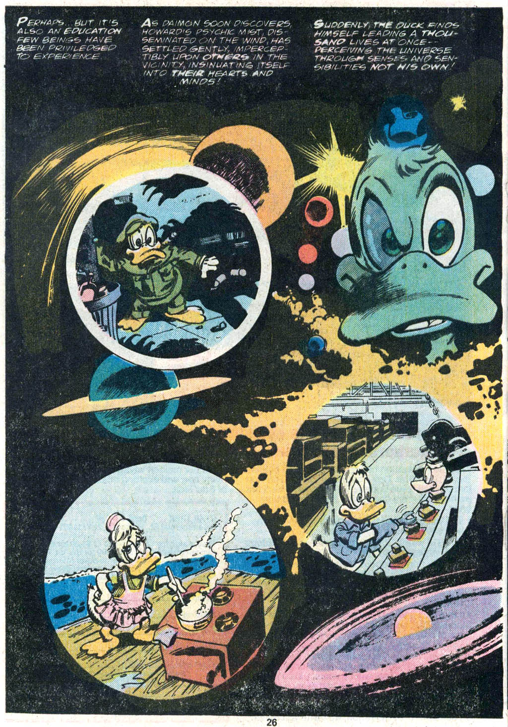 Read online Howard the Duck (1976) comic -  Issue #14 - 16