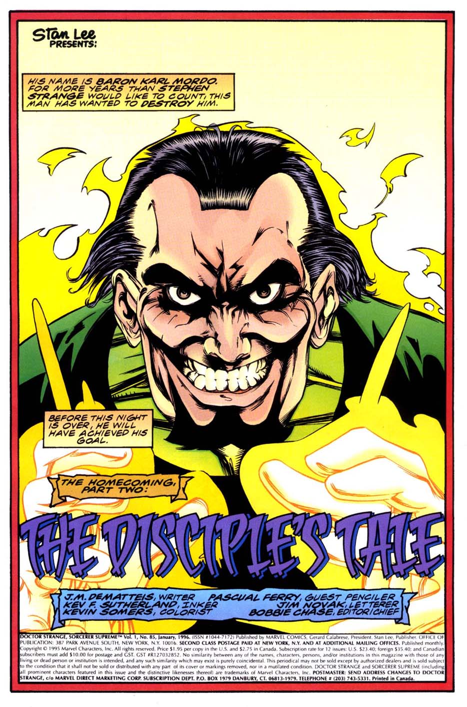 Read online Doctor Strange: Sorcerer Supreme comic -  Issue #85 - 2