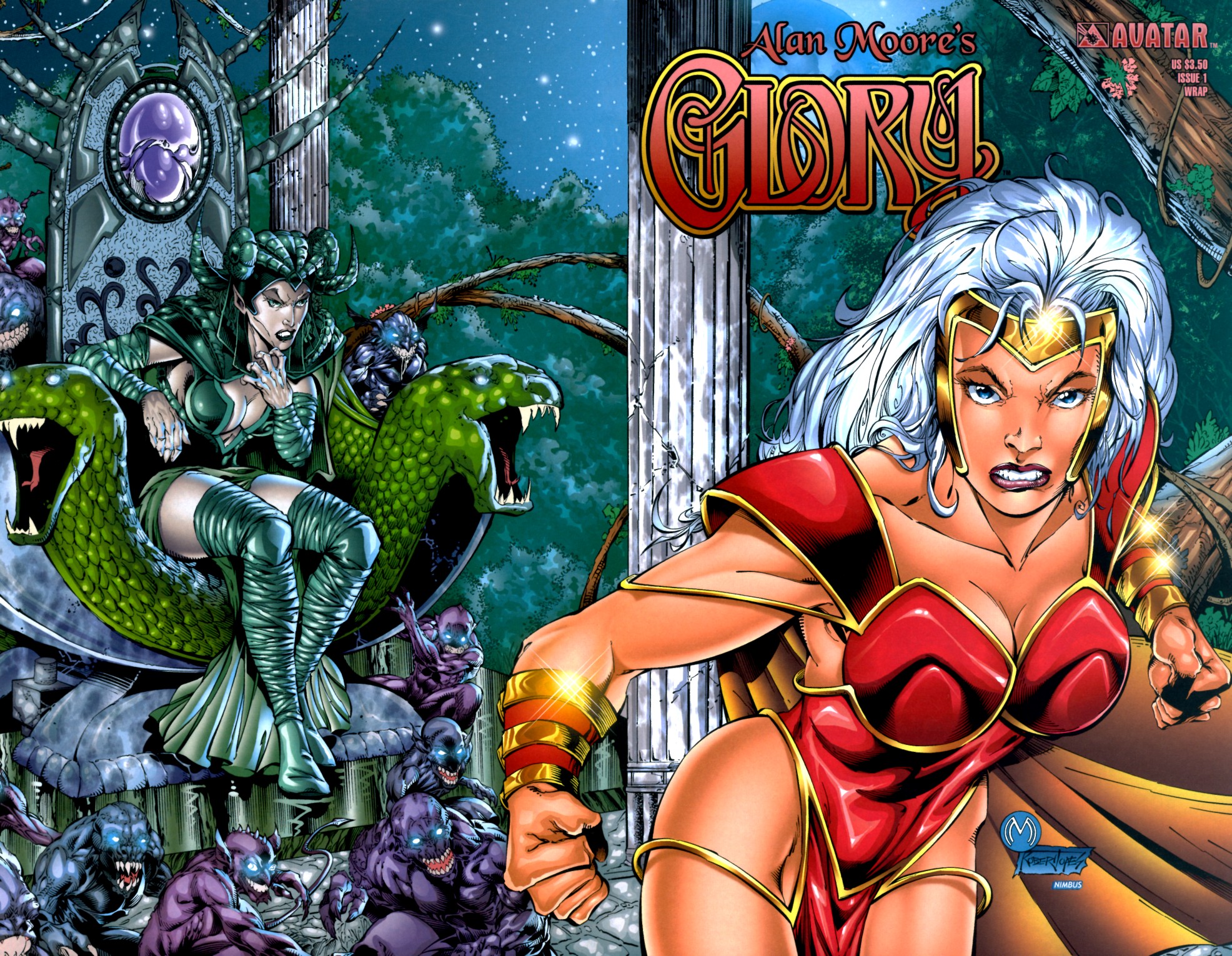 Read online Alan Moore's Glory comic -  Issue #1 - 2